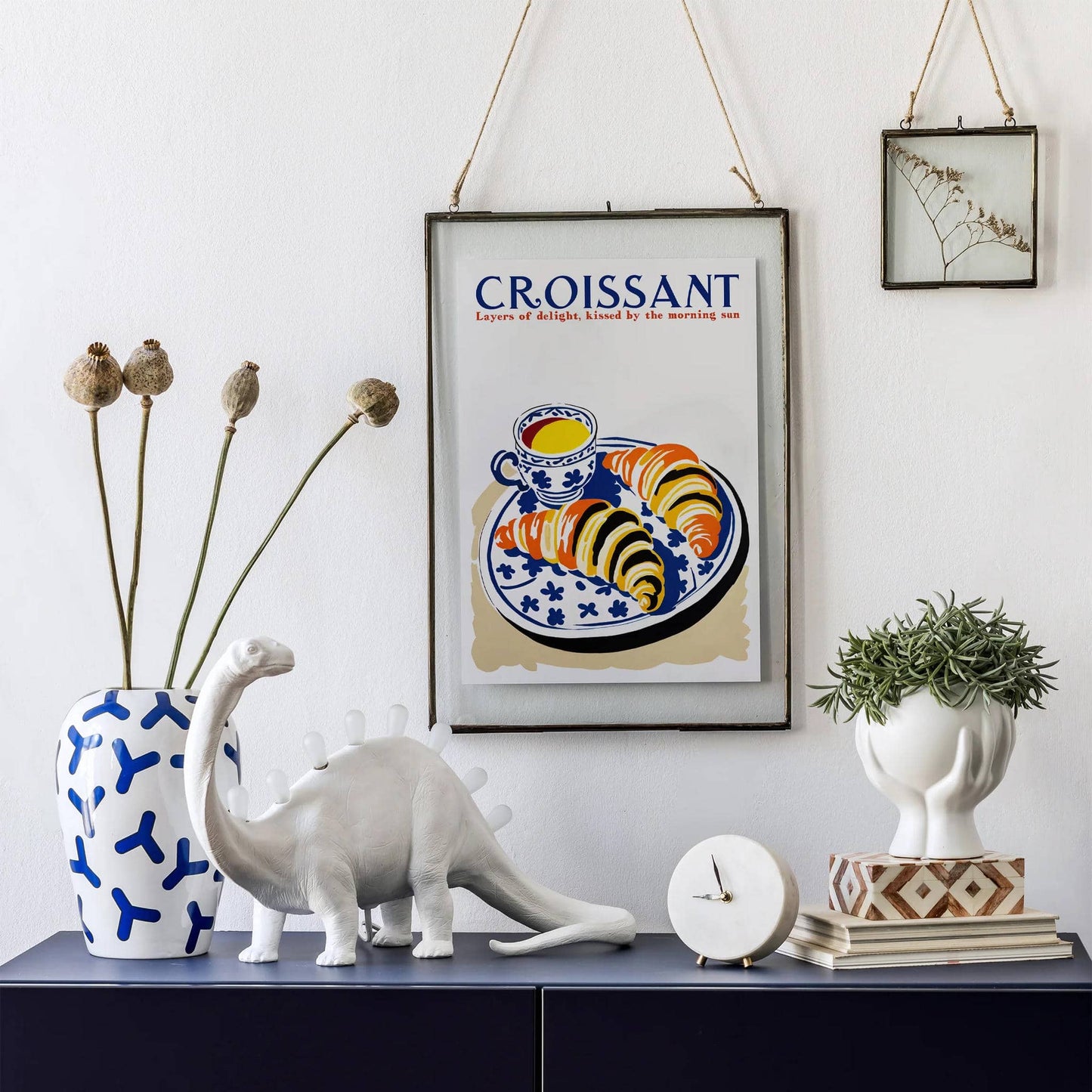 French Croissants Art Print