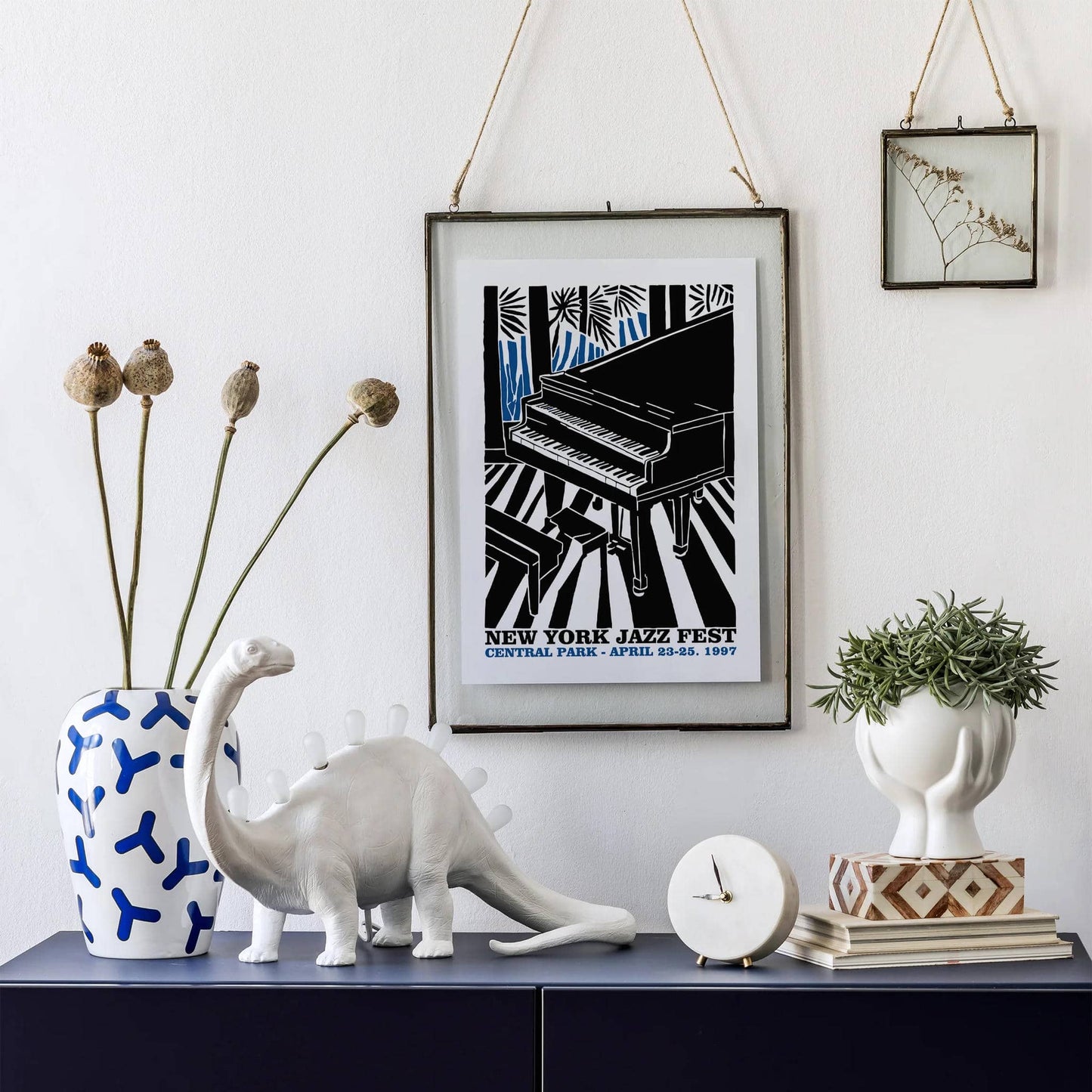 New York Jazz Festival Retro Poster