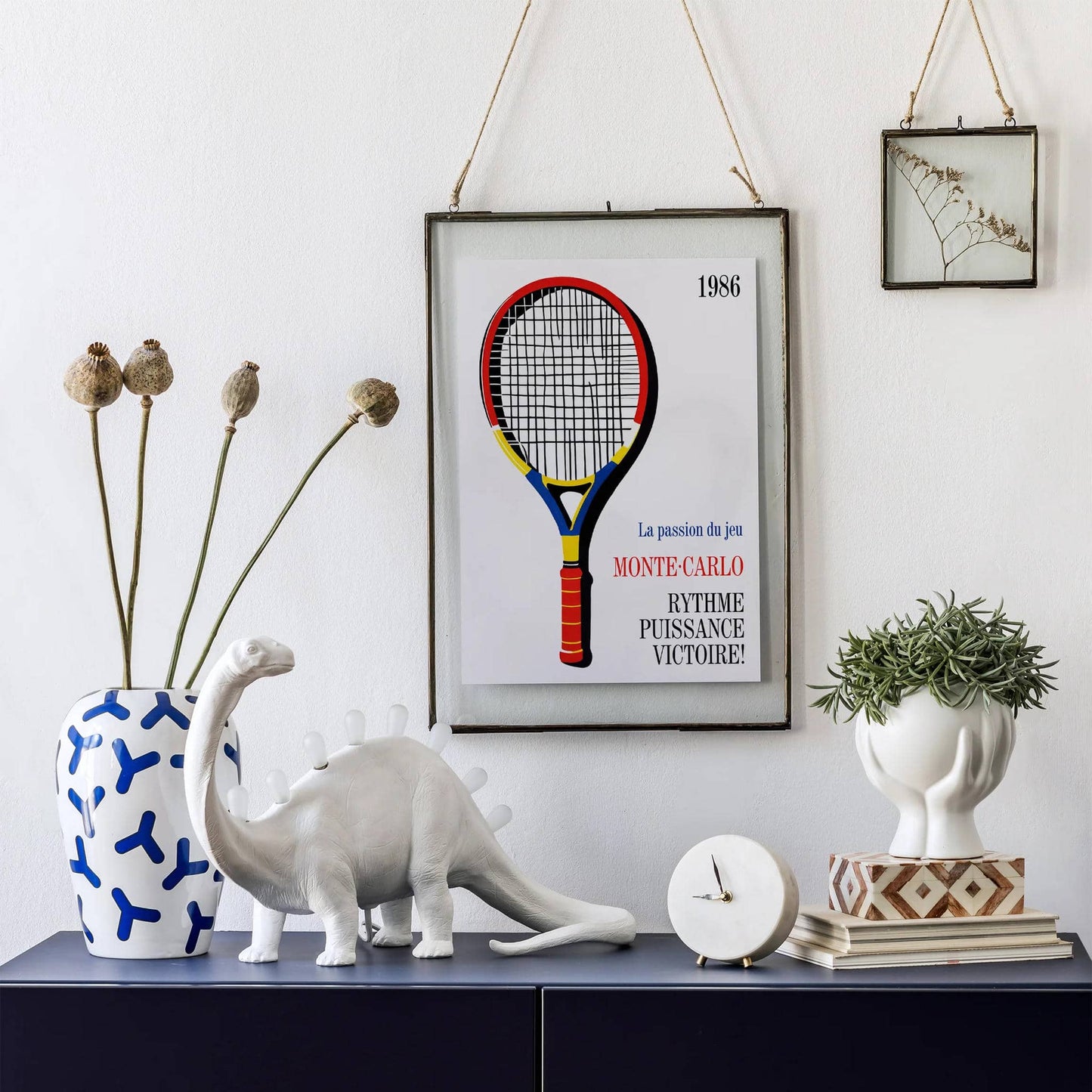 Monte Carlo 1986 Tennis Poster - HypeSheriff