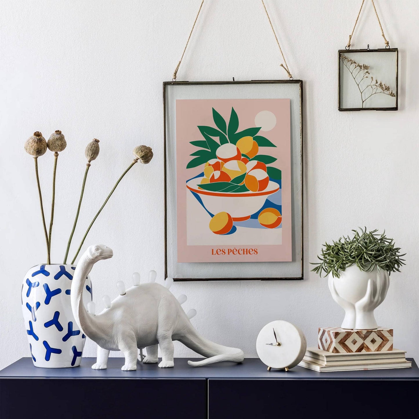 Les Peches, French Kitchen Art Print 2024 - HypeSheriff