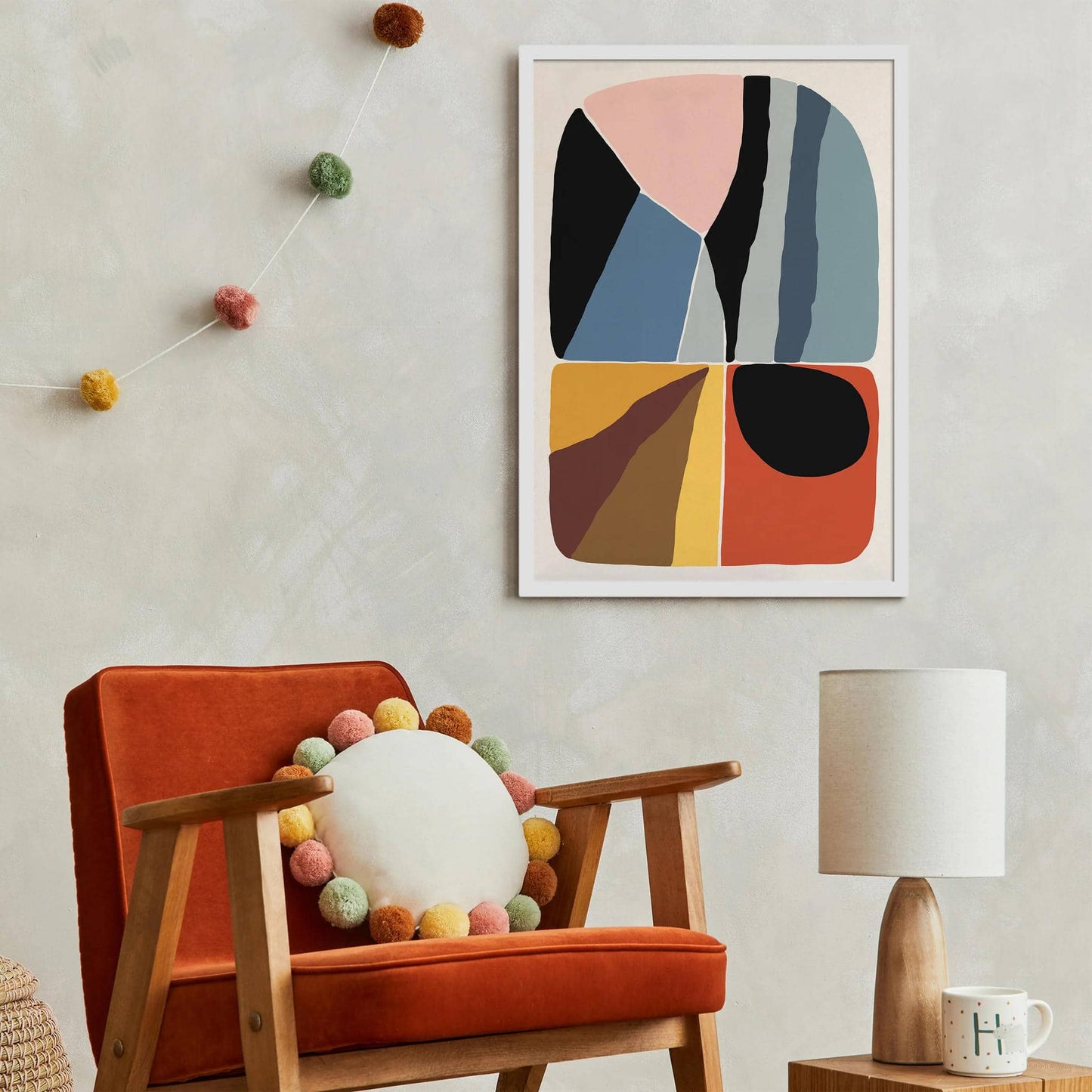 Mid Century Modern Abstract Print 2025 - HypeSheriff