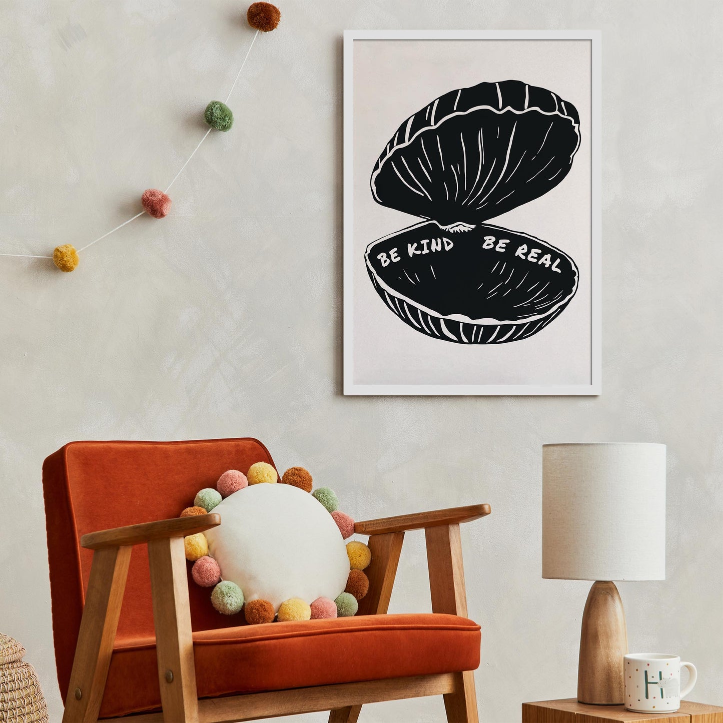 Be Kind Retro Art Print