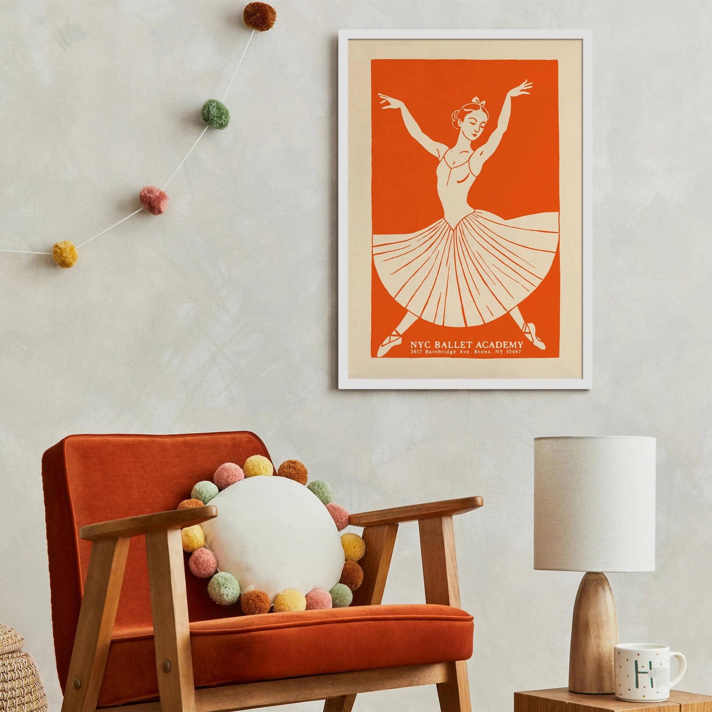 NYC Ballet Academy Vintage Poster - HypeSheriff