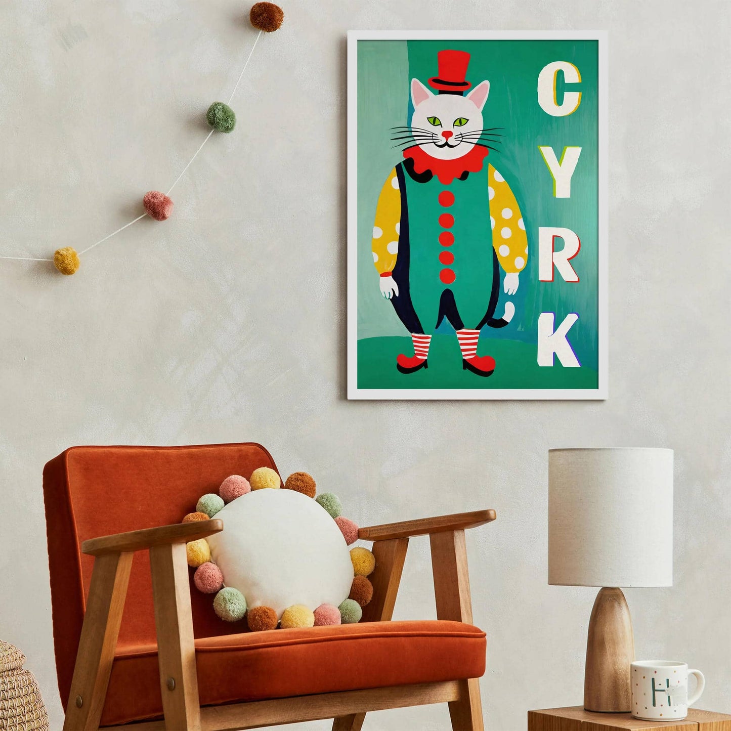 Vintage Polish Circus Poster