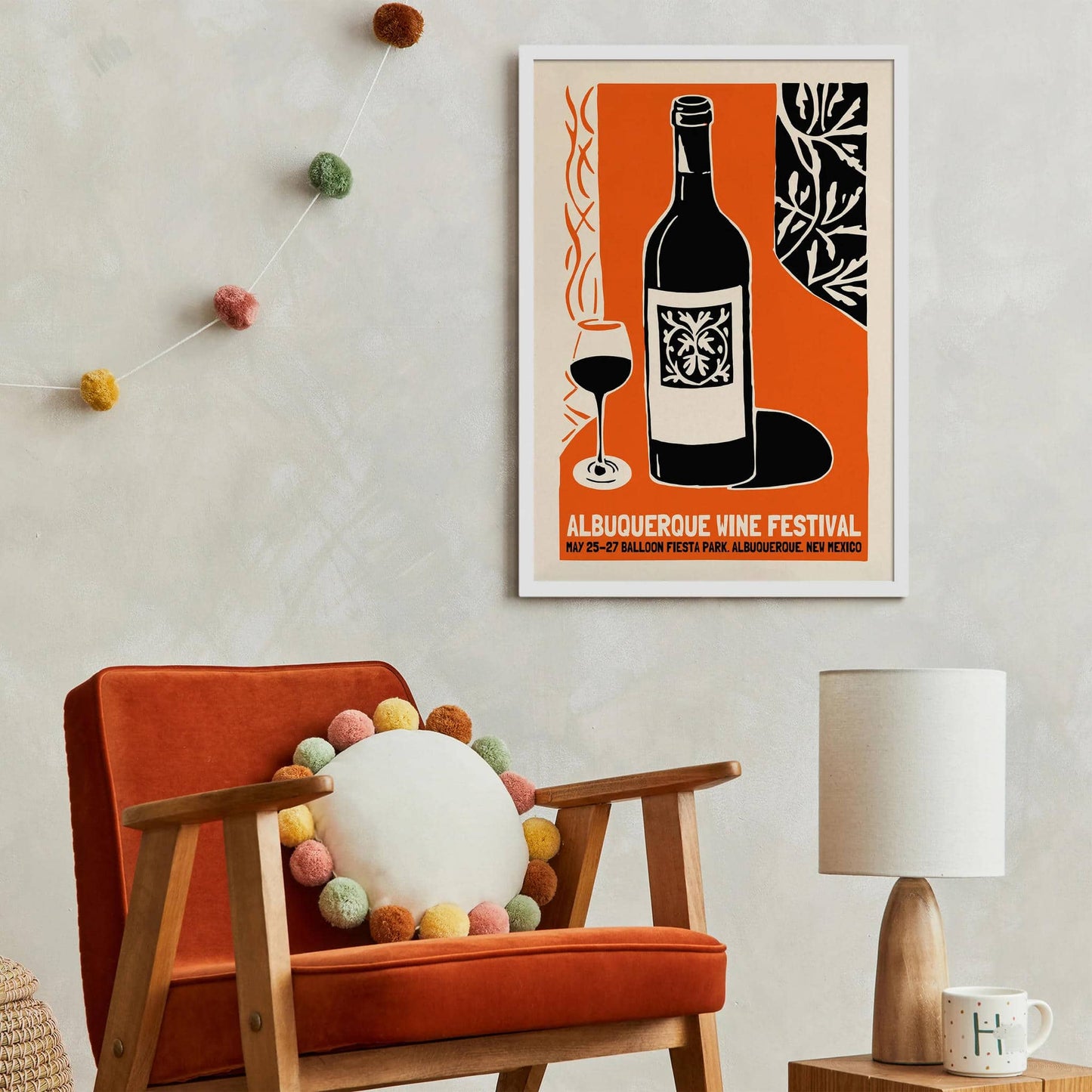 Albuquerque Wine Festival Poster - HypeSheriff