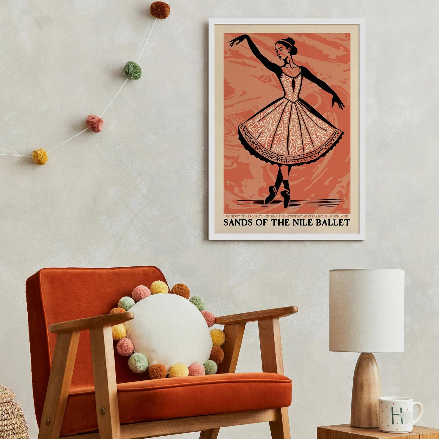 Sands of the Nile Ballet Poster - HypeSheriff