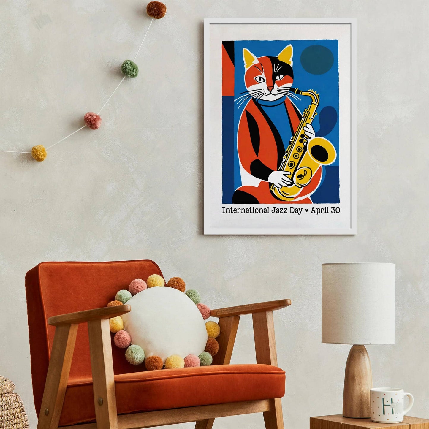 International Jazz Day - Cat Poster - HypeSheriff