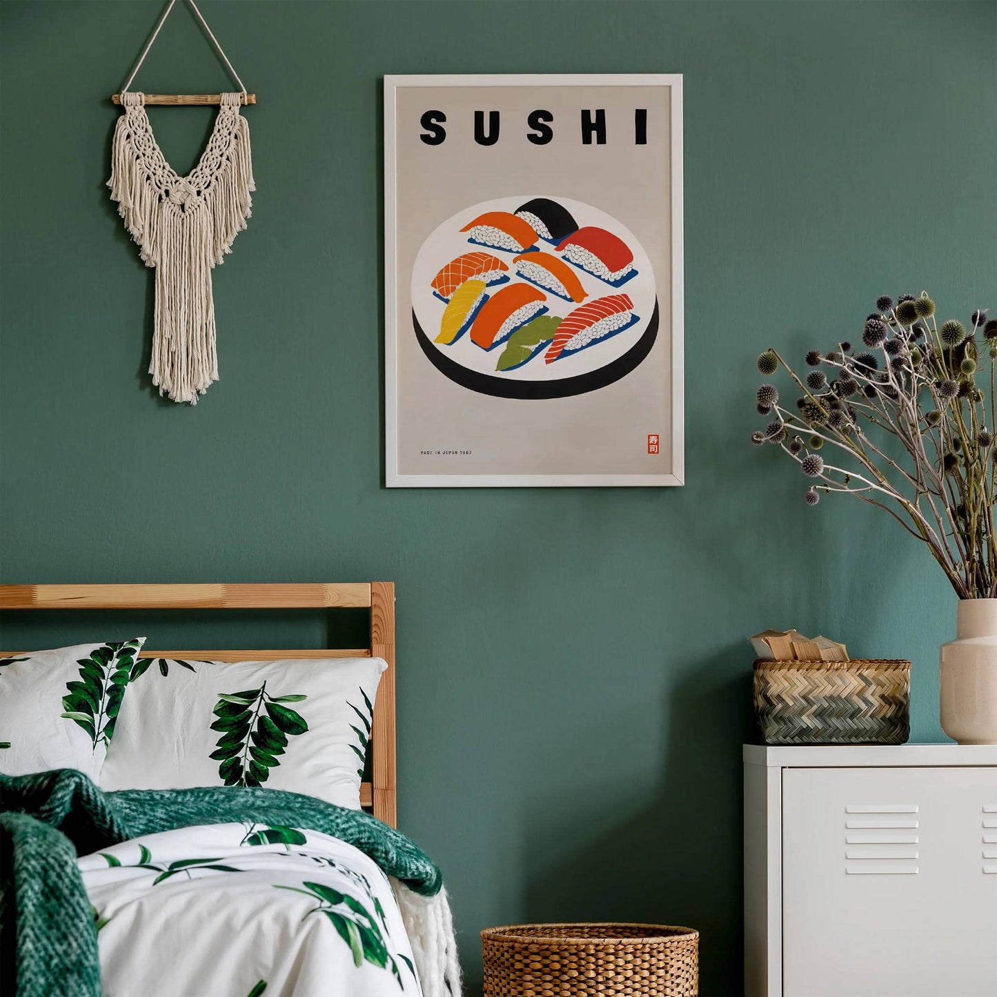 Sushi Retro Wall Art Print - HypeSheriff