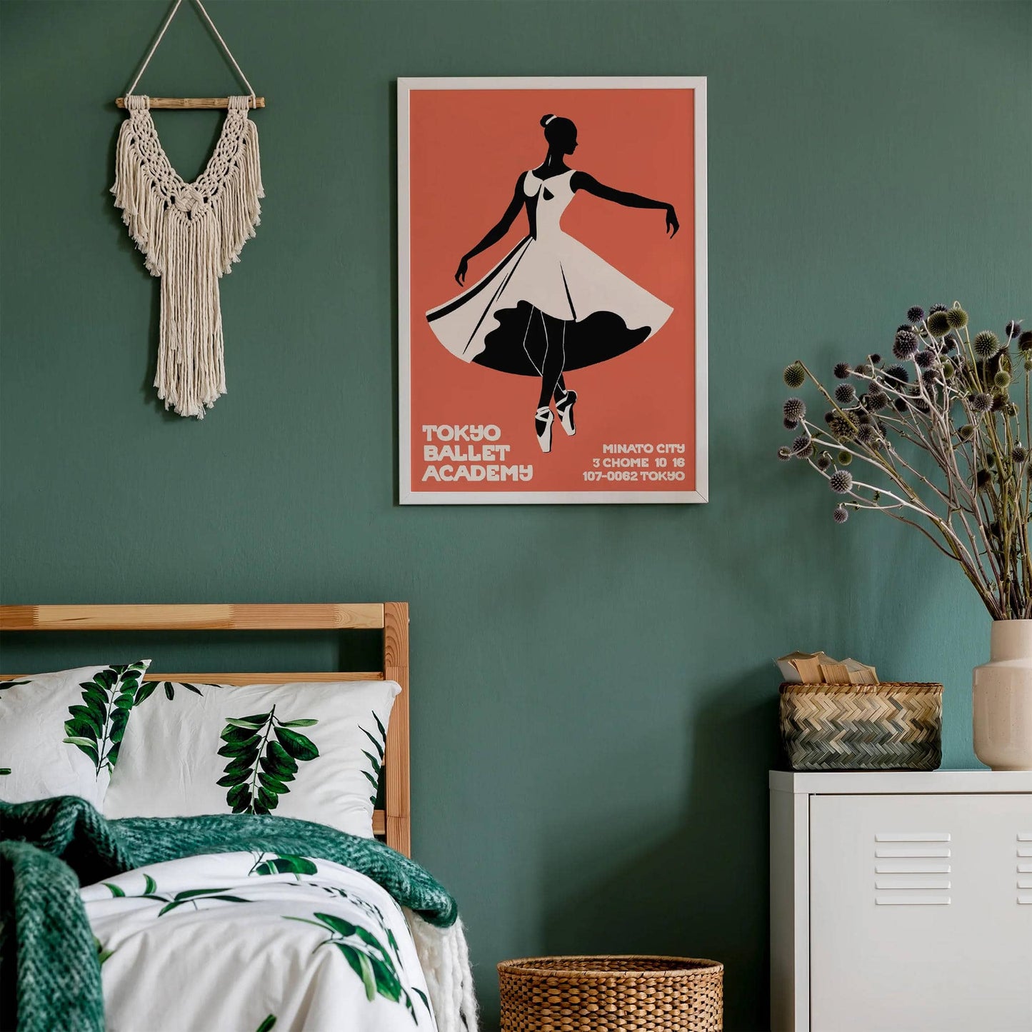 Tokyo Ballet Academy Ballerina Wall Art