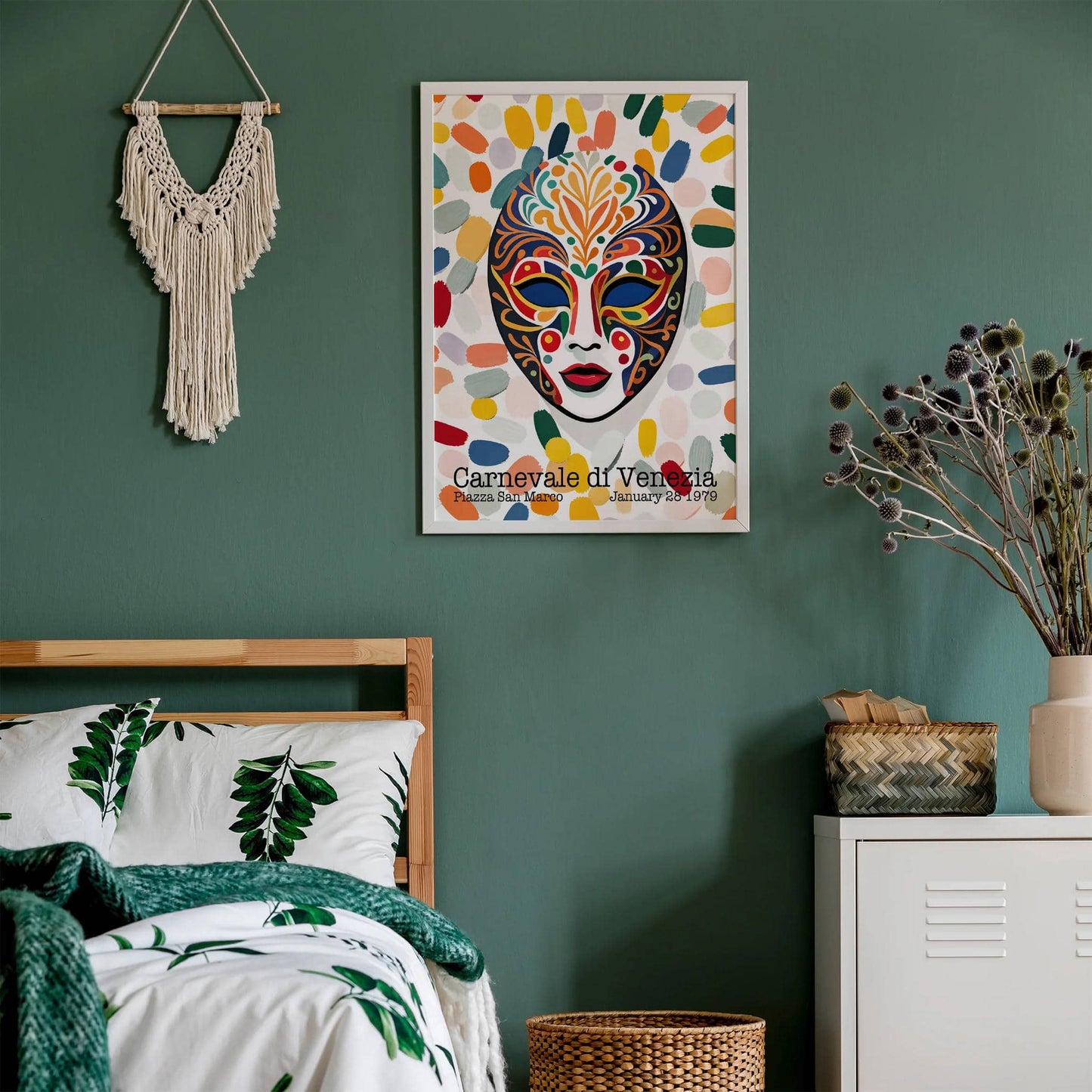 Venezia Carnival Vintage Poster - HypeSheriff