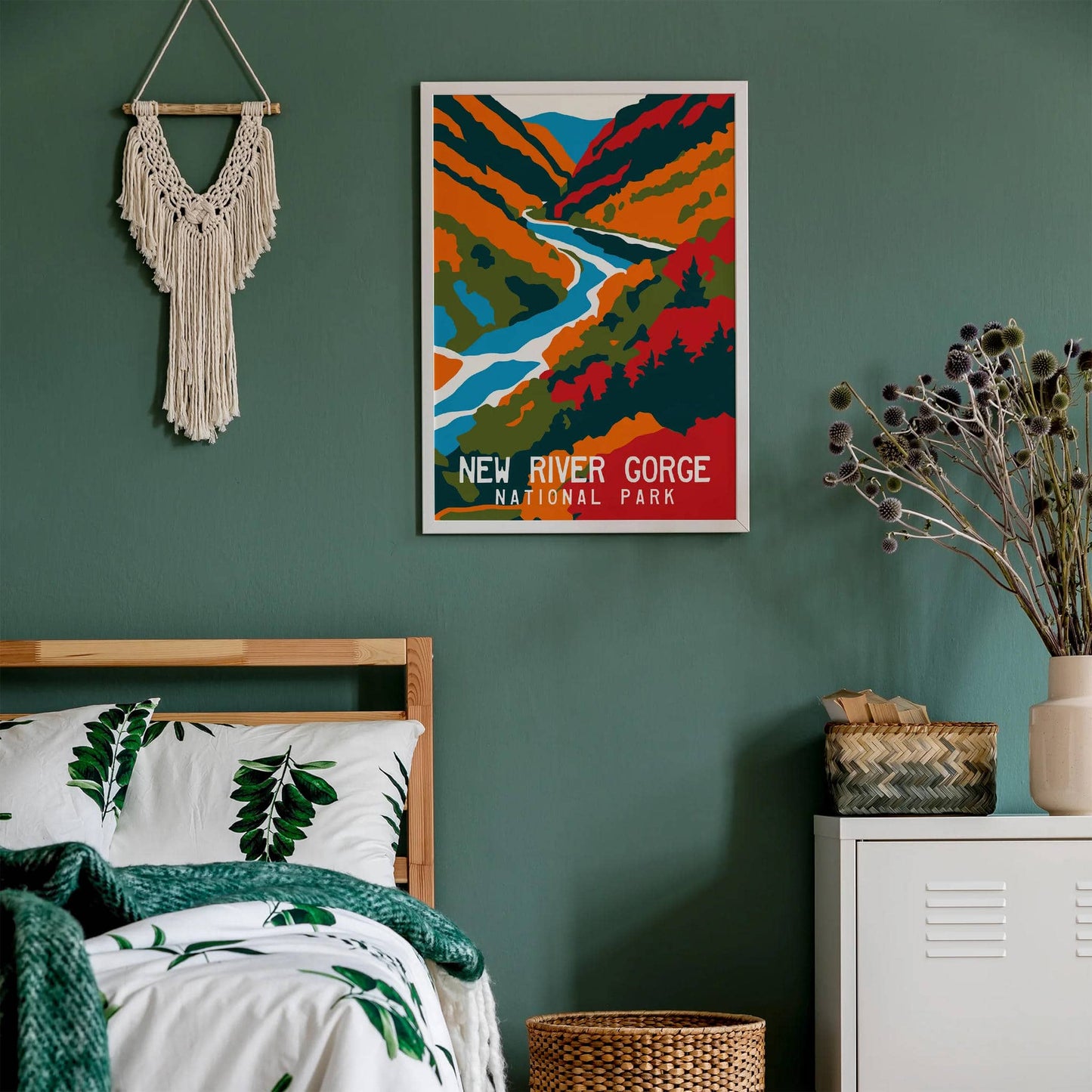 New River Gorge Travel Poster - HypeSheriff