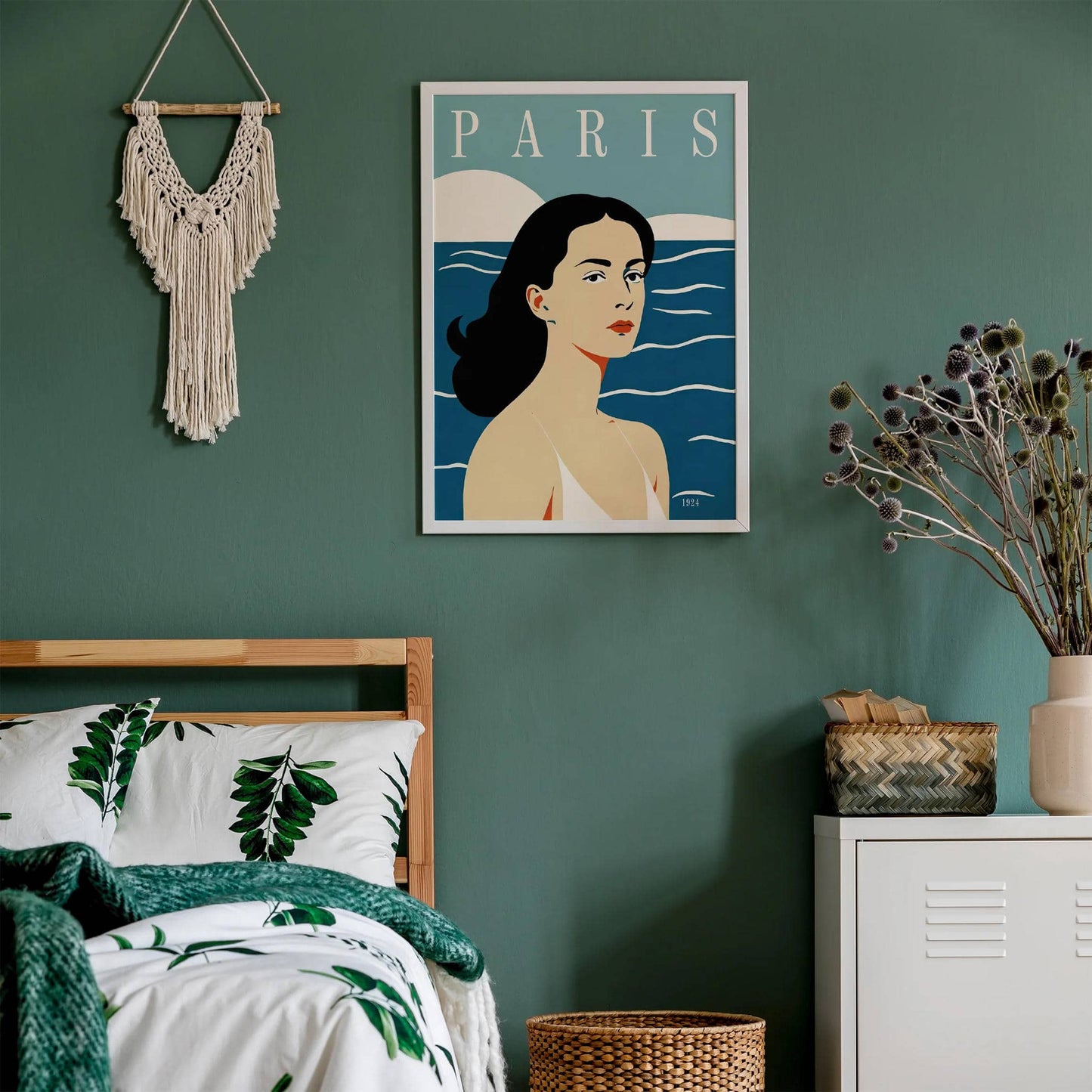 Paris Swimmer 1924 Poster - HypeSheriff