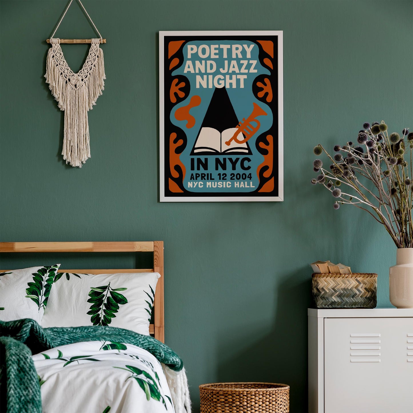 Poetry Jazz Event Poster