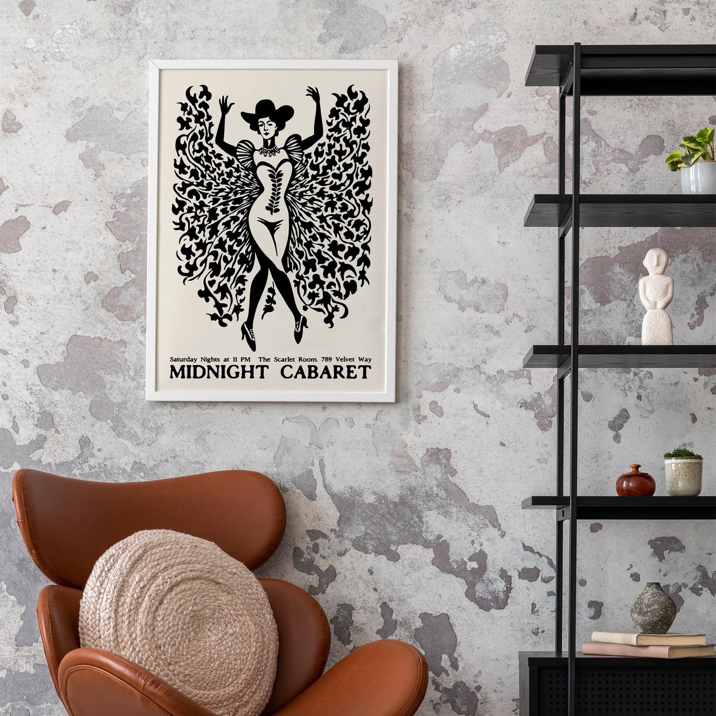 Midnight Cabaret Performance Wall Art