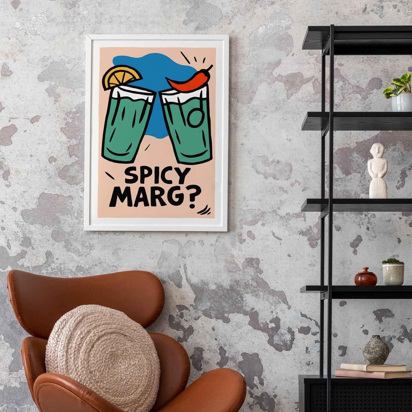 Spicy Margarita Poster