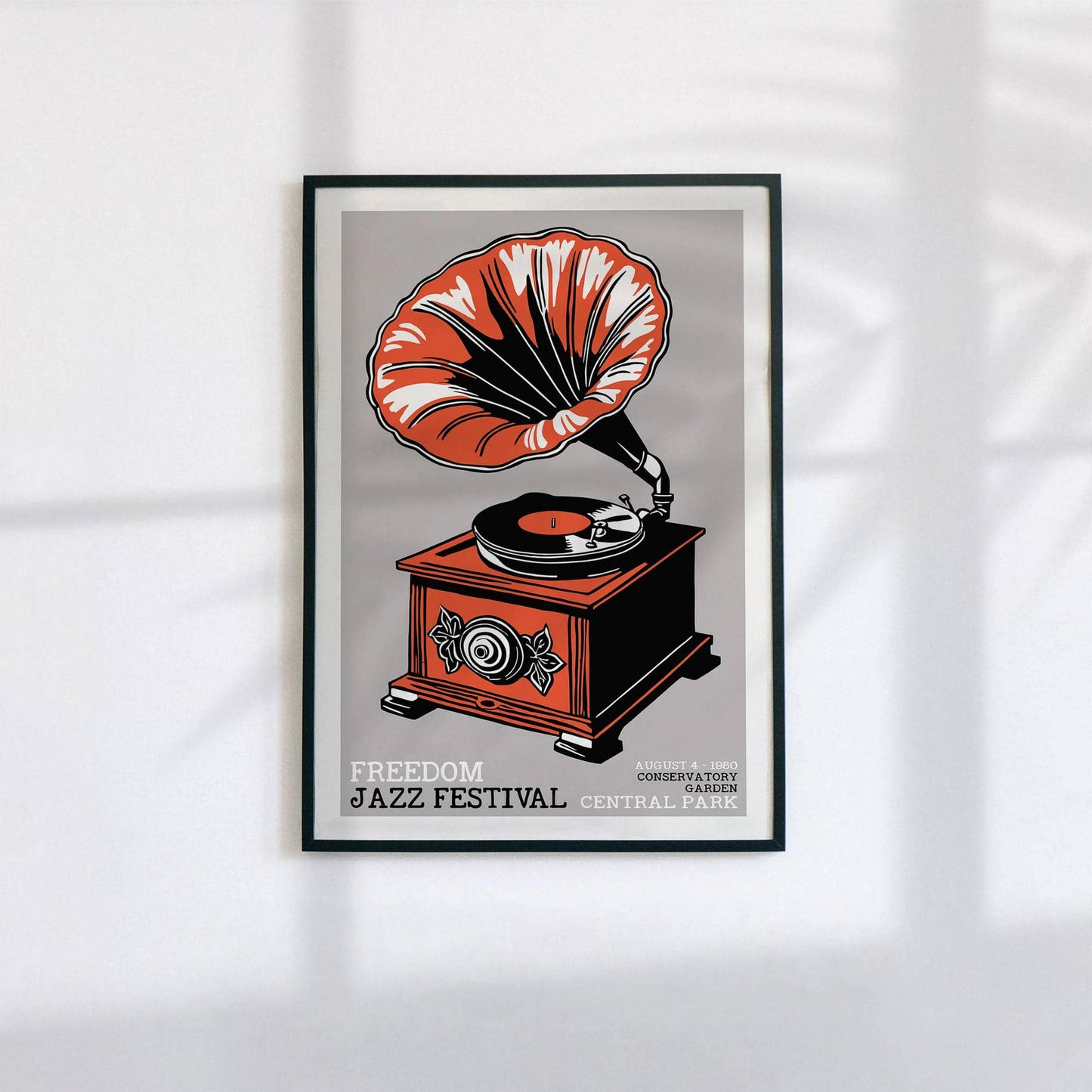 Freedom Jazz Festival 1980 Poster - HypeSheriff