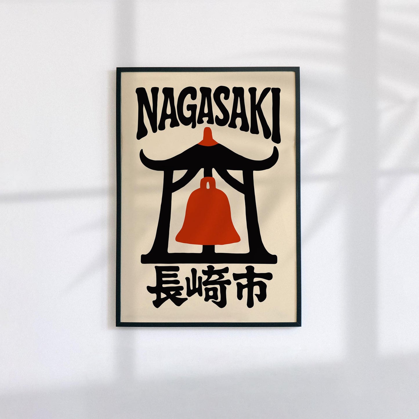 Nagasaki Japan Travel Poster