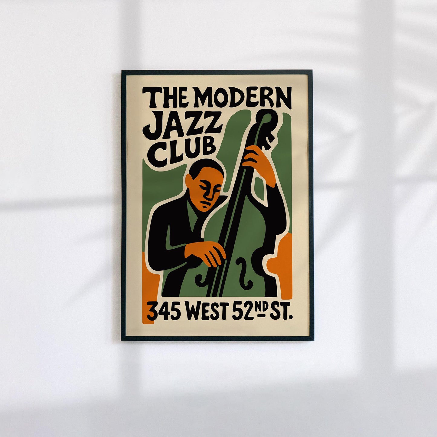 Jazz Club Vintage Poster Print