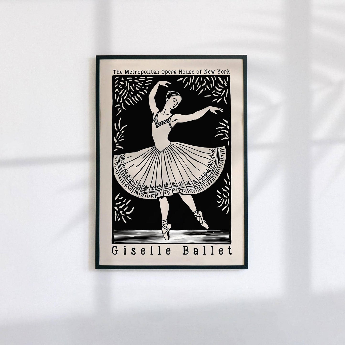 Giselle Ballet Vintage Poster - HypeSheriff