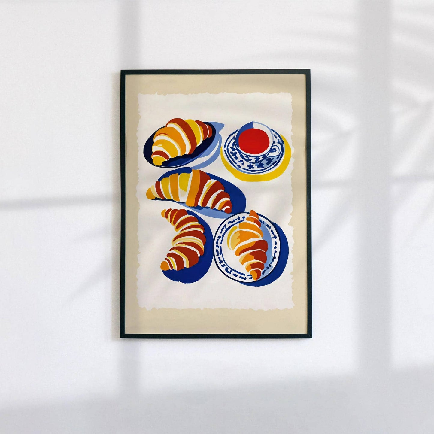 French Croissants Art Print