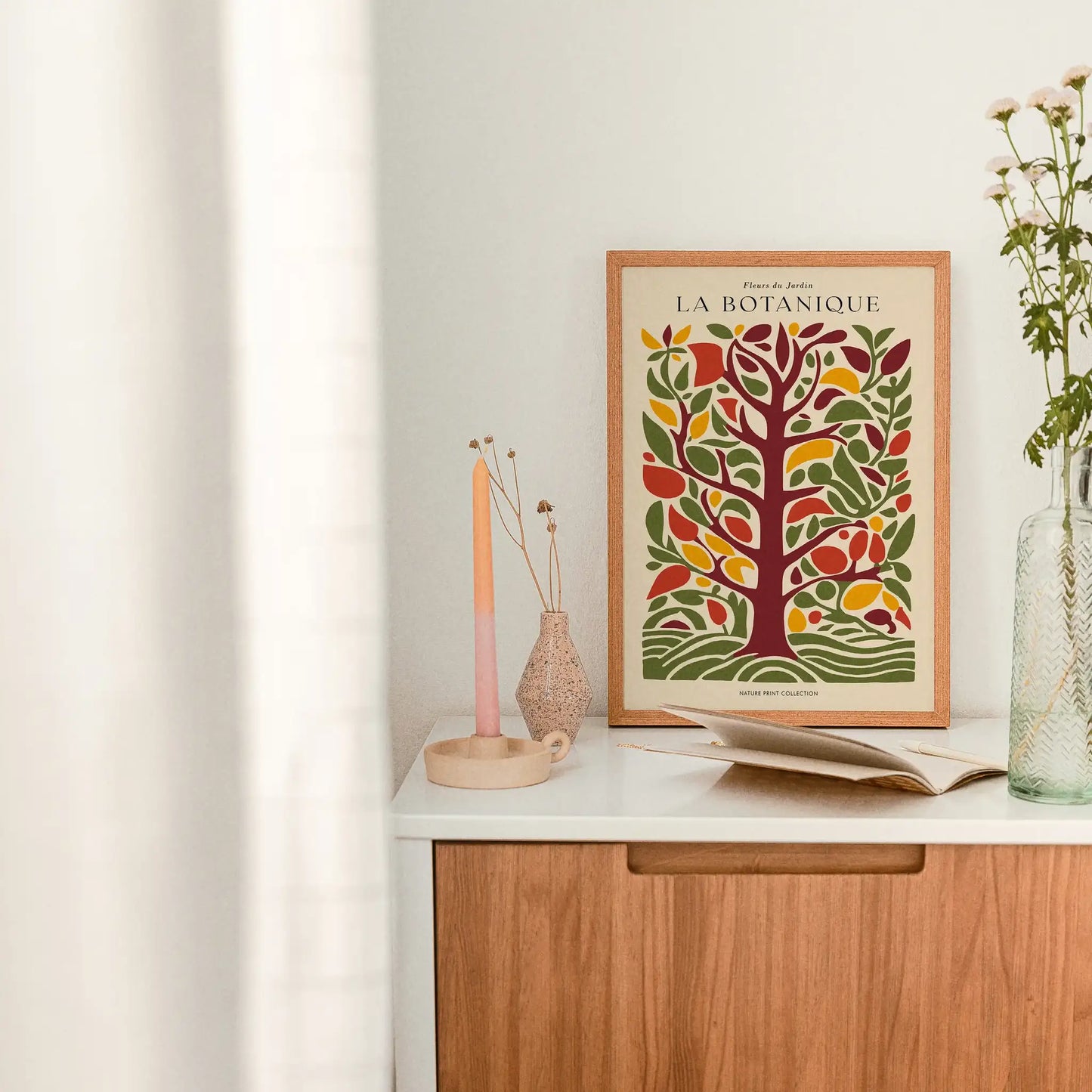 La Botanique French Nature Poster