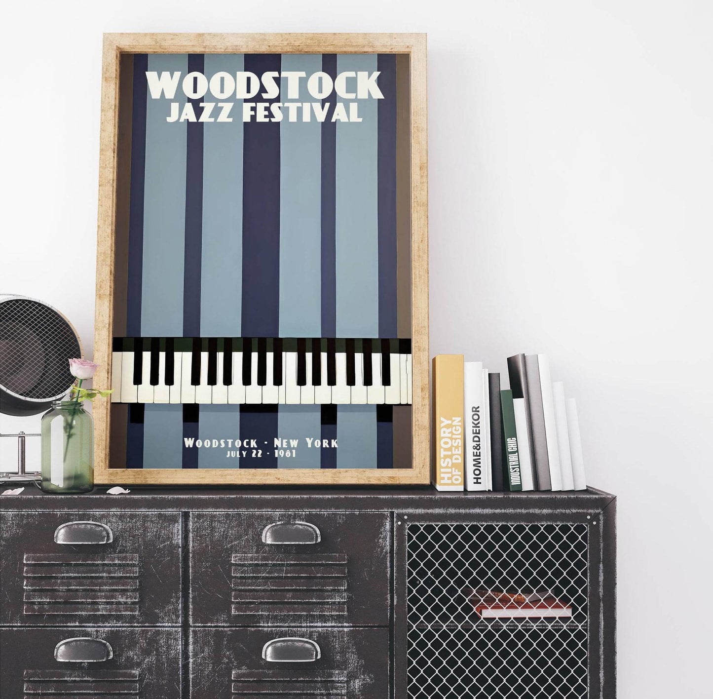 1981 Woodstock Jazz Festival Poster - HypeSheriff