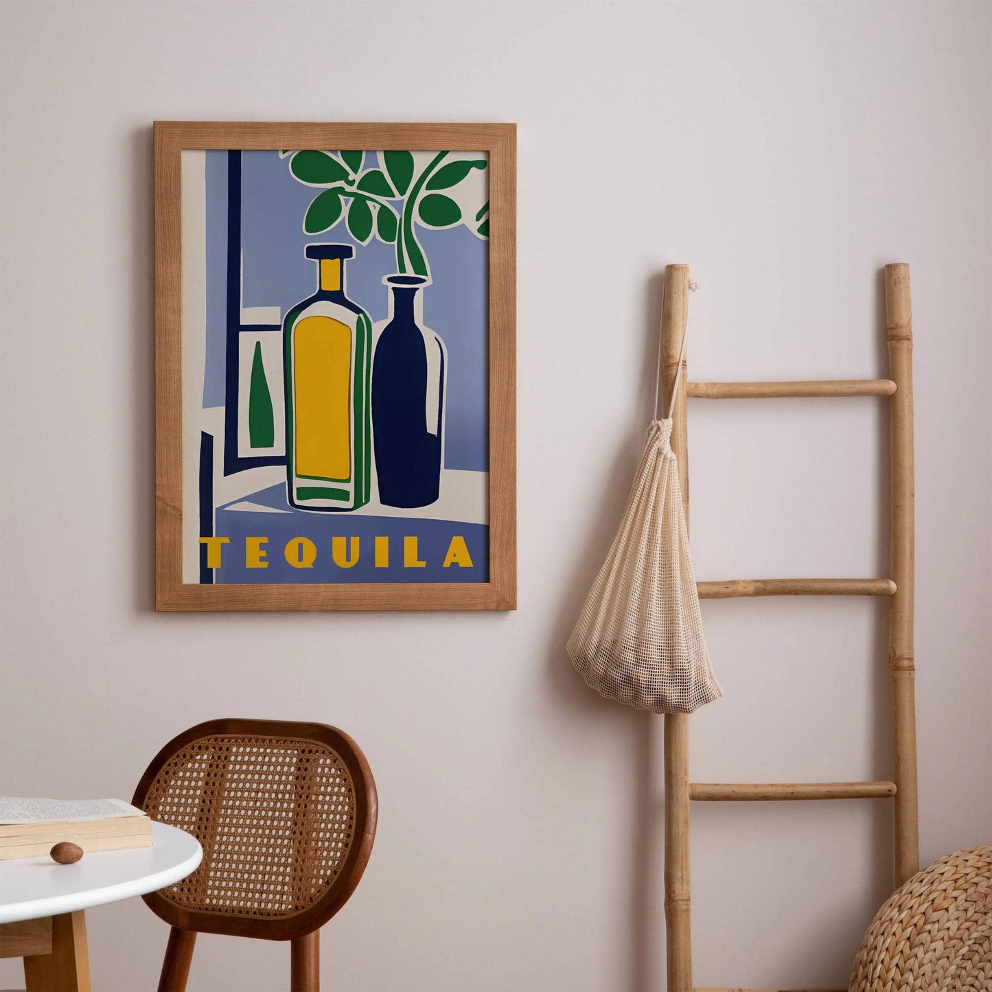 Retro TEQUILA Poster - beverage advertising - HypeSheriff