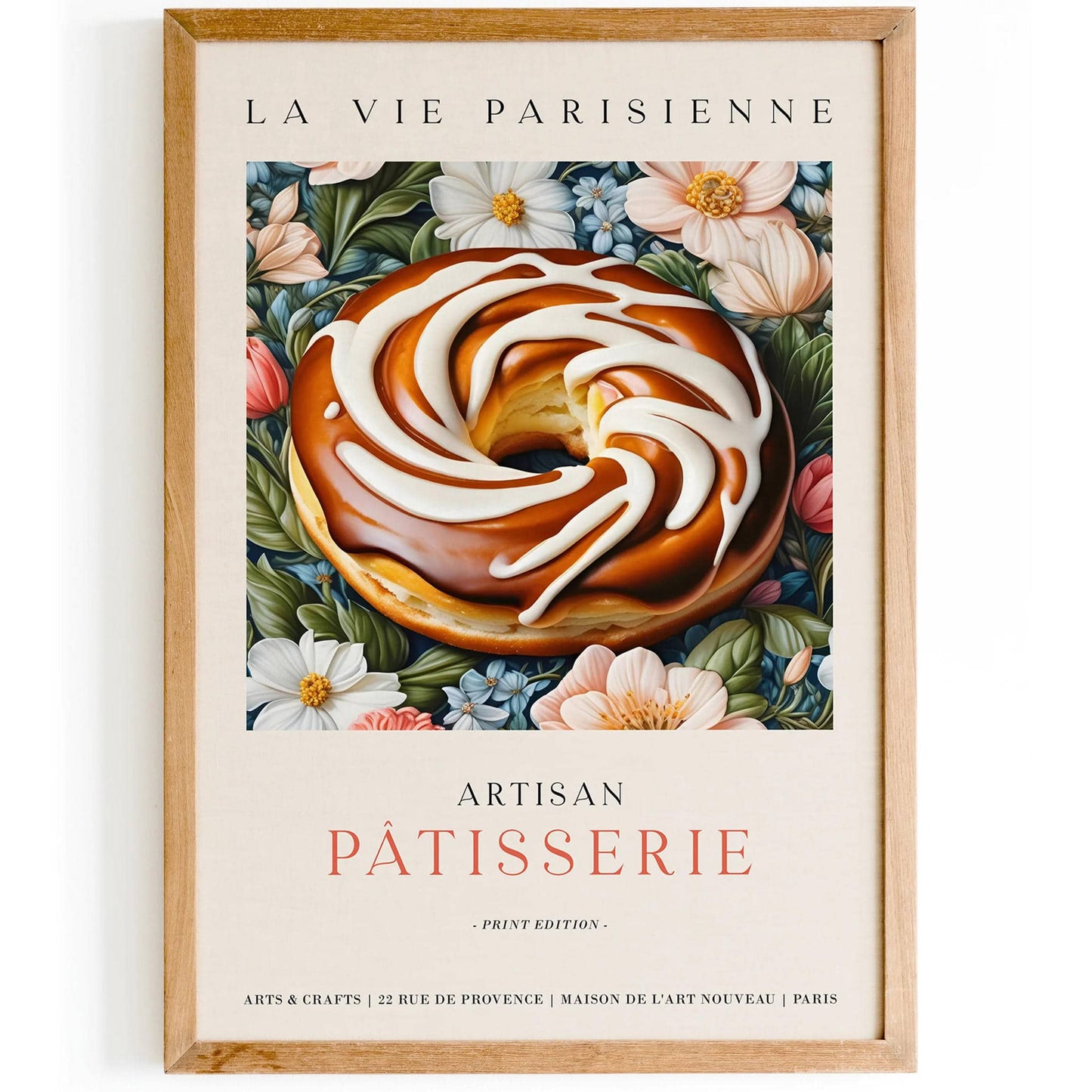 Parisian Artistan Patisserie Poster - HypeSheriff