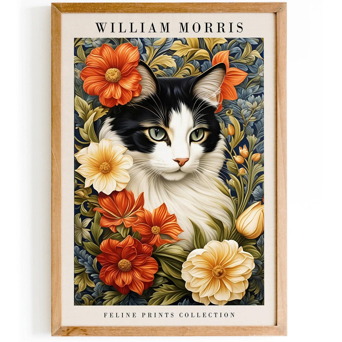 Elegant Cat Portrait Wall Art 2025 - HypeSheriff