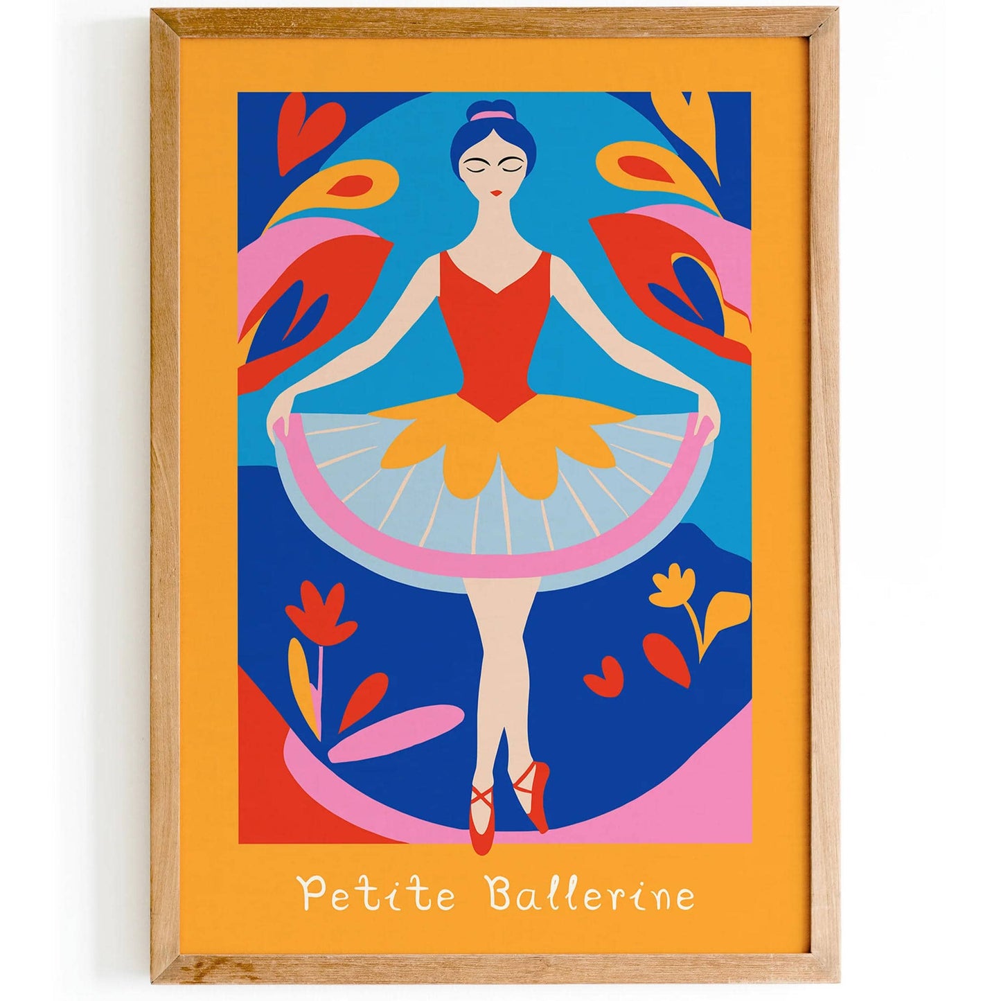 Petite Ballerine Nursery Wall Art - HypeSheriff