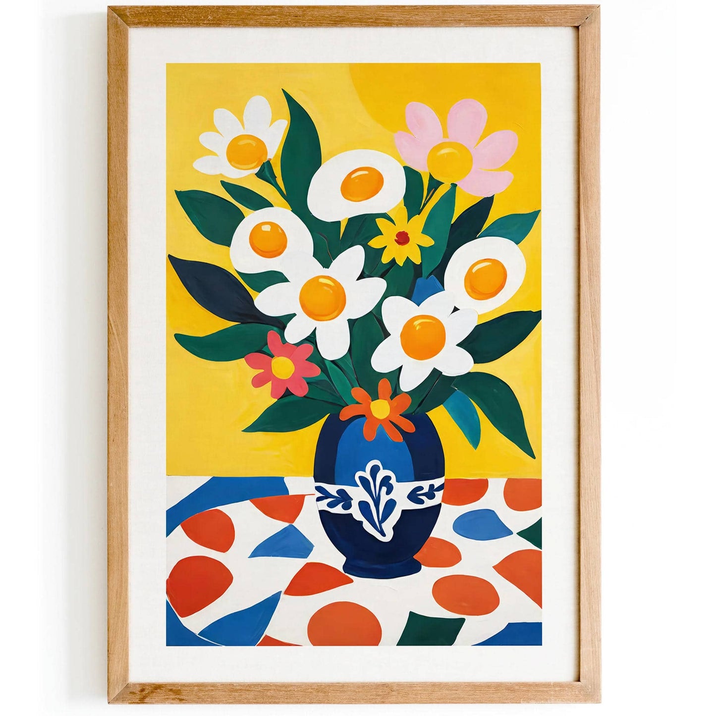 Colorful Easter Home Decor Art Print - HypeSheriff