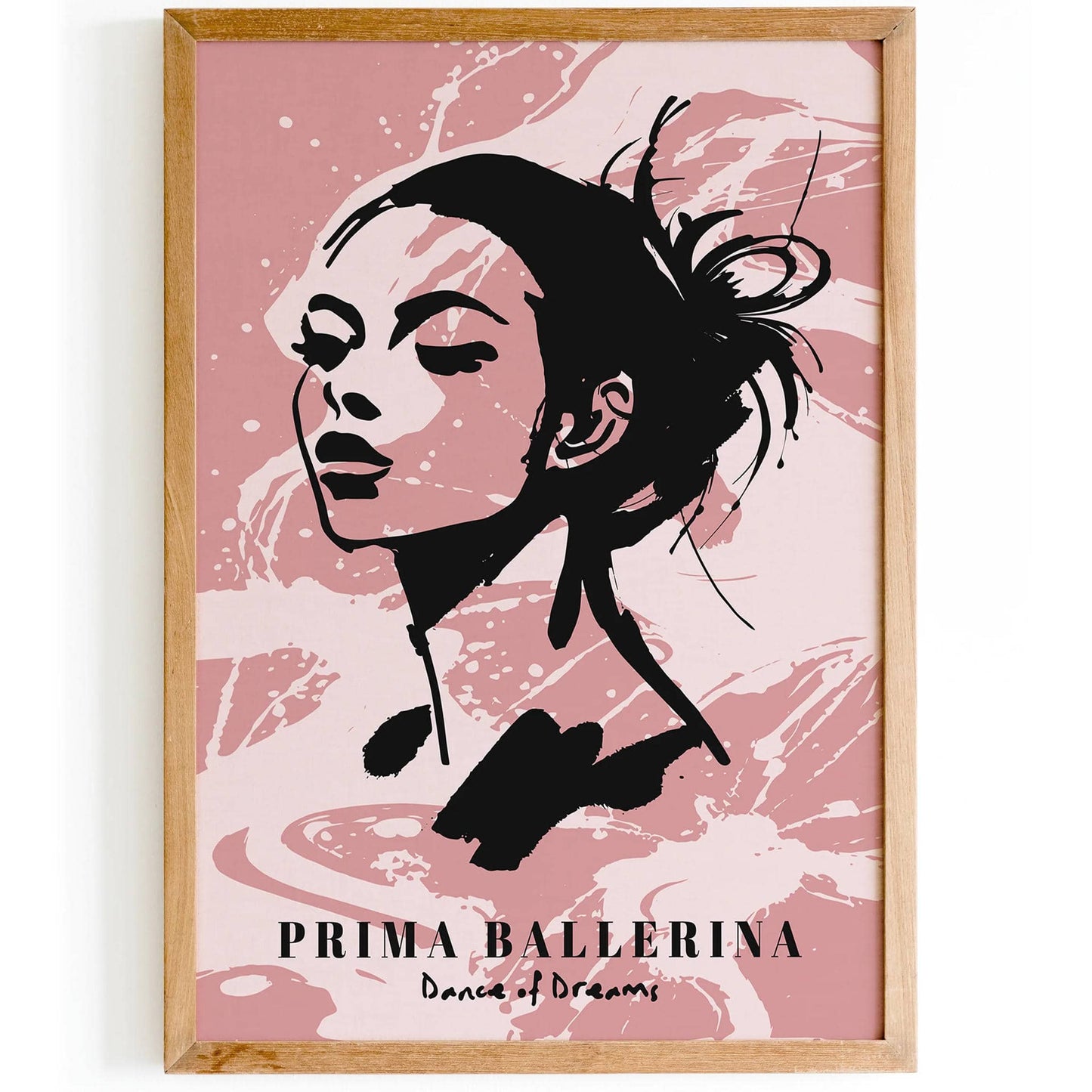 Prima Ballerina Pink Art Print 2025 - HypeSheriff