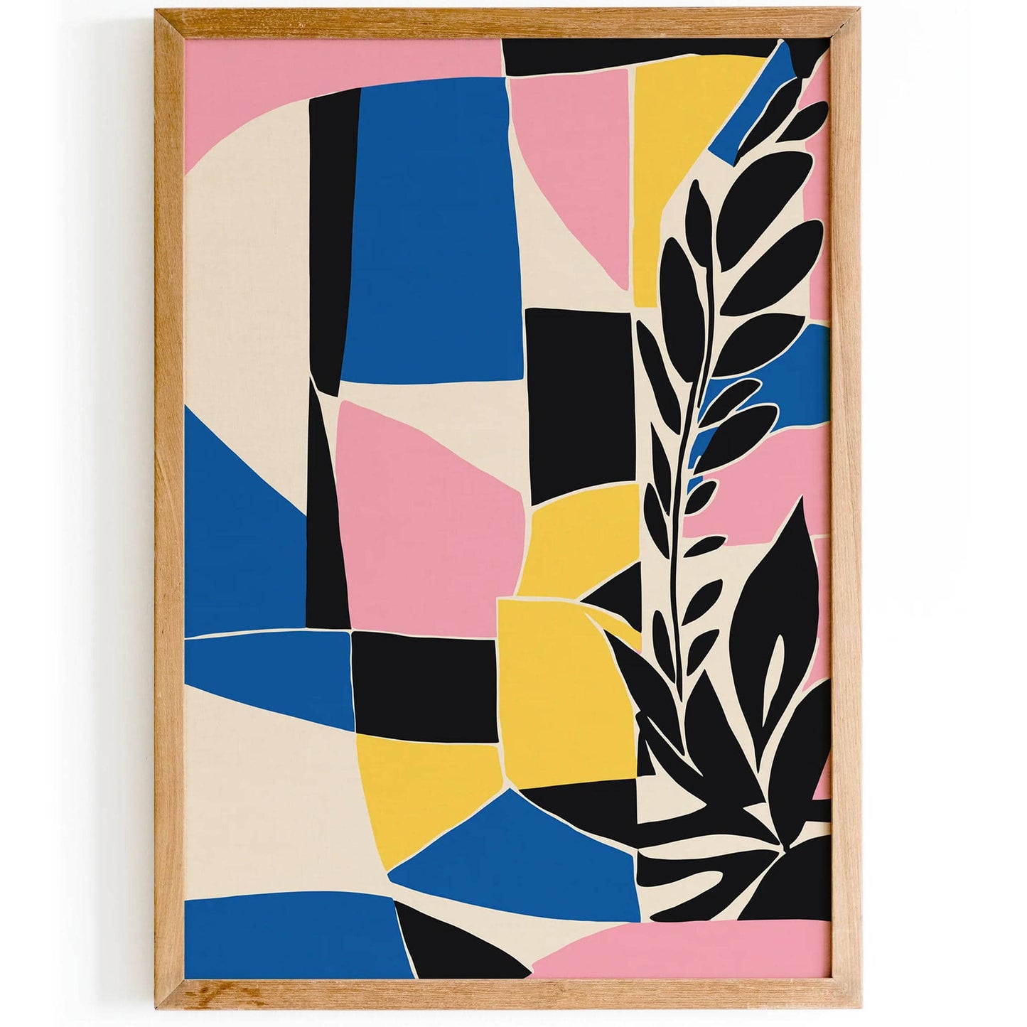 Abstract Mid Century Modern Print - HypeSheriff