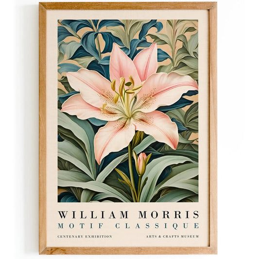 W. Morris Motif Classique Luxury Art Print - HypeSheriff