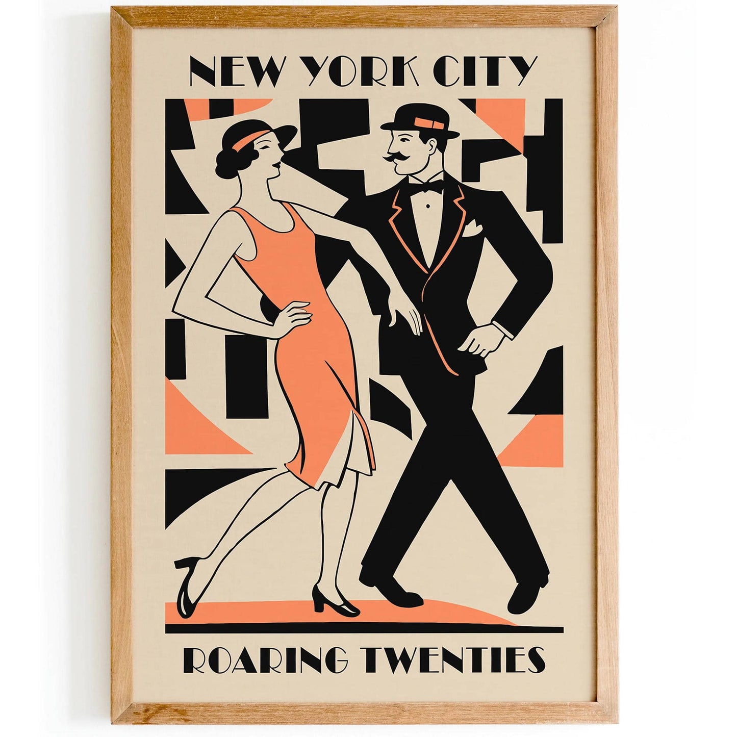 New York City Great Gatsby 20s Poster