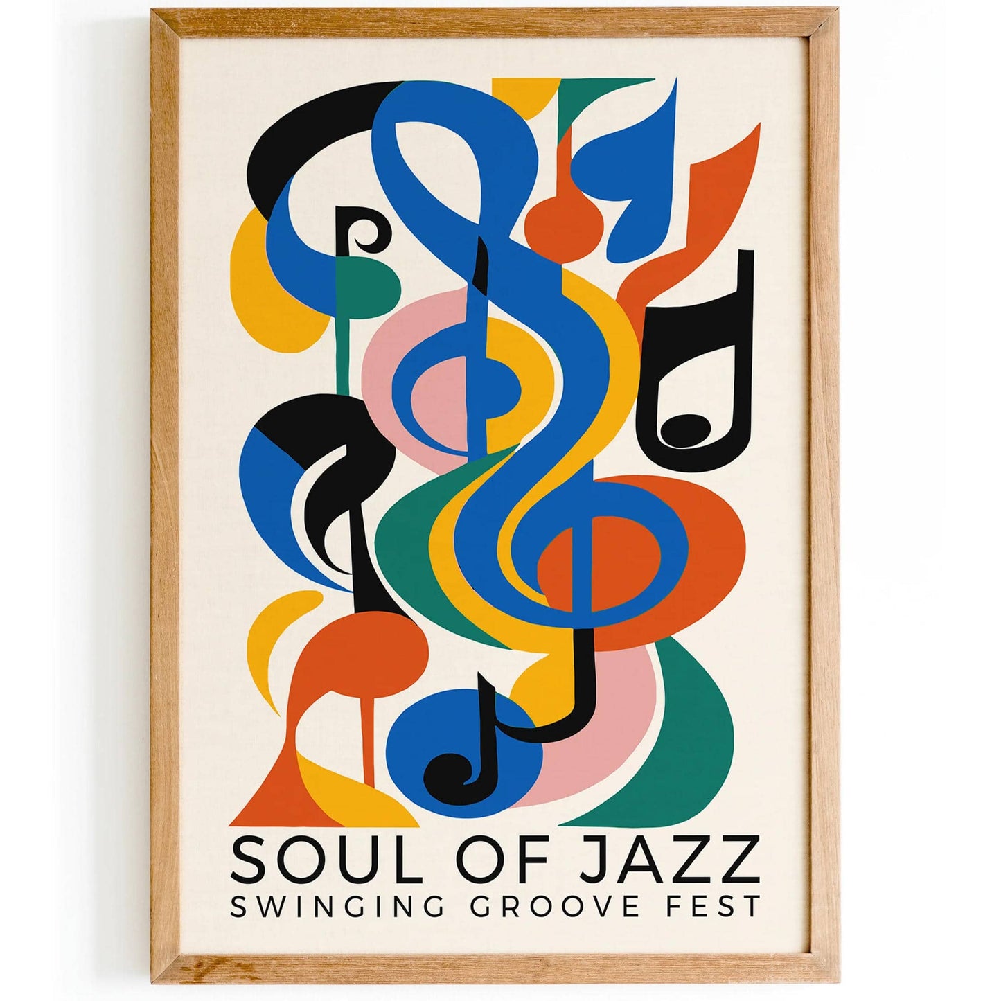 Soul of Jazz Swining Music Poster 2025 - HypeSheriff