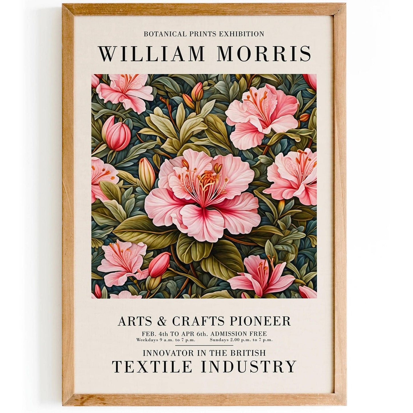 William Morris Botanical Print - HypeSheriff