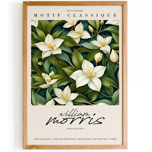 Floral Classique Living Room Wall Art - HypeSheriff