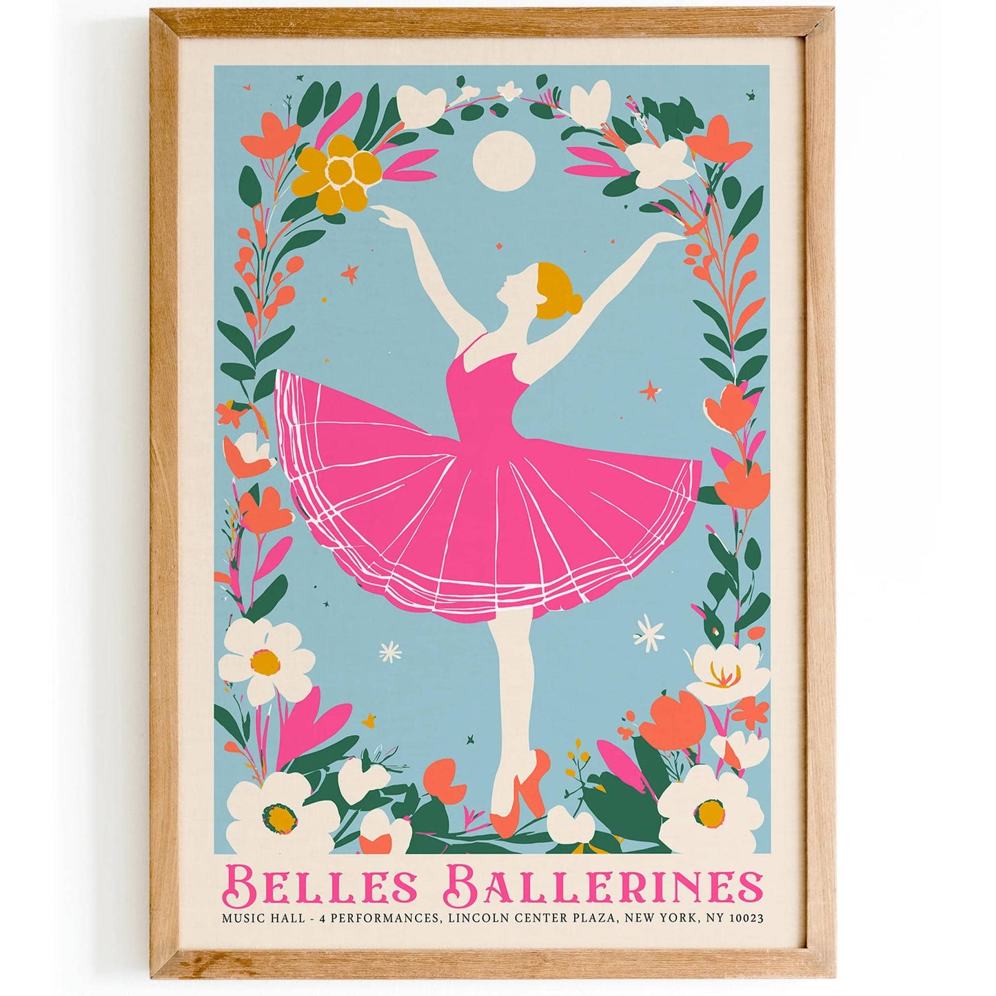 Ballet Poster Nursery Room Decor - HypeSheriff