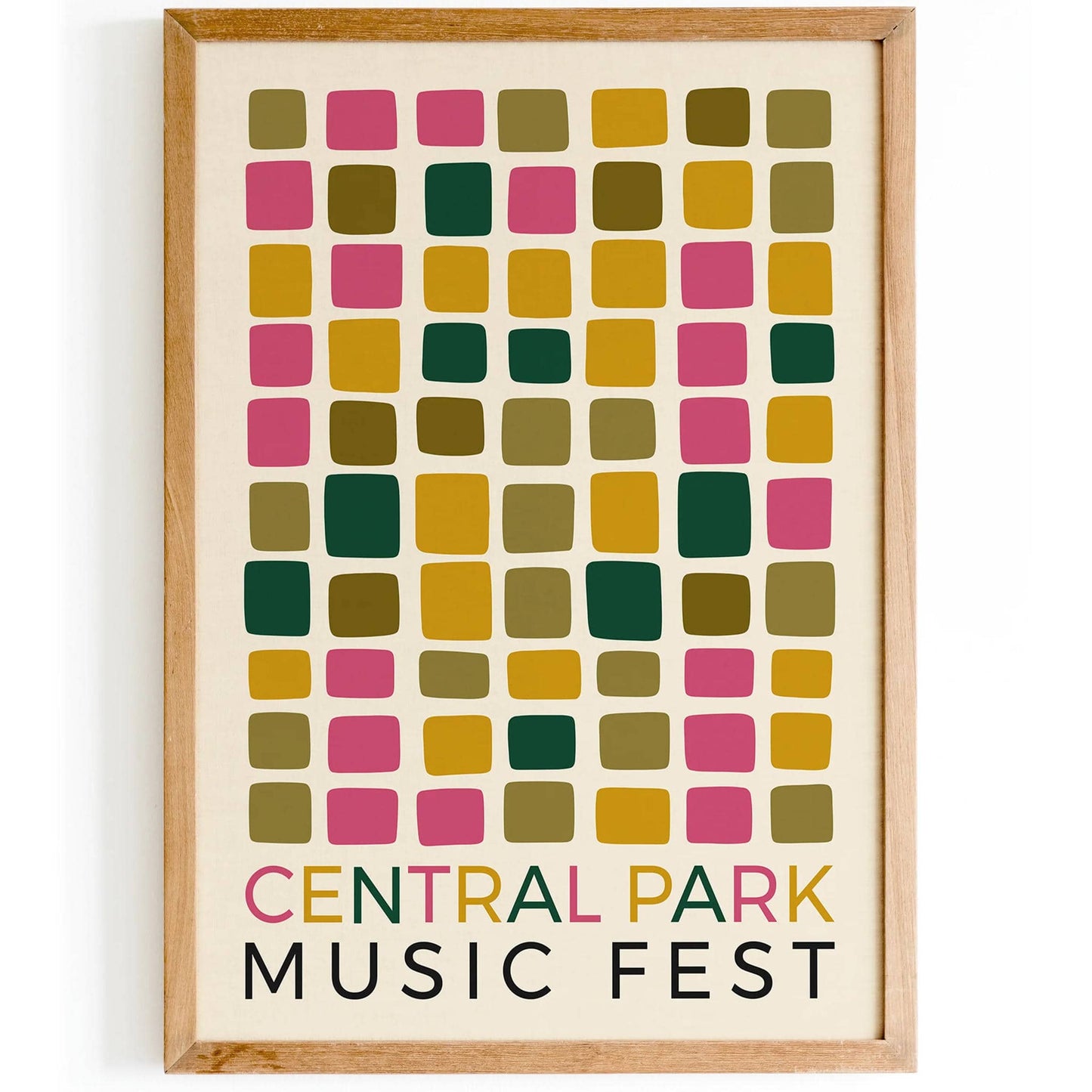 NYC Central Park Music Festival Poster - HypeSheriff