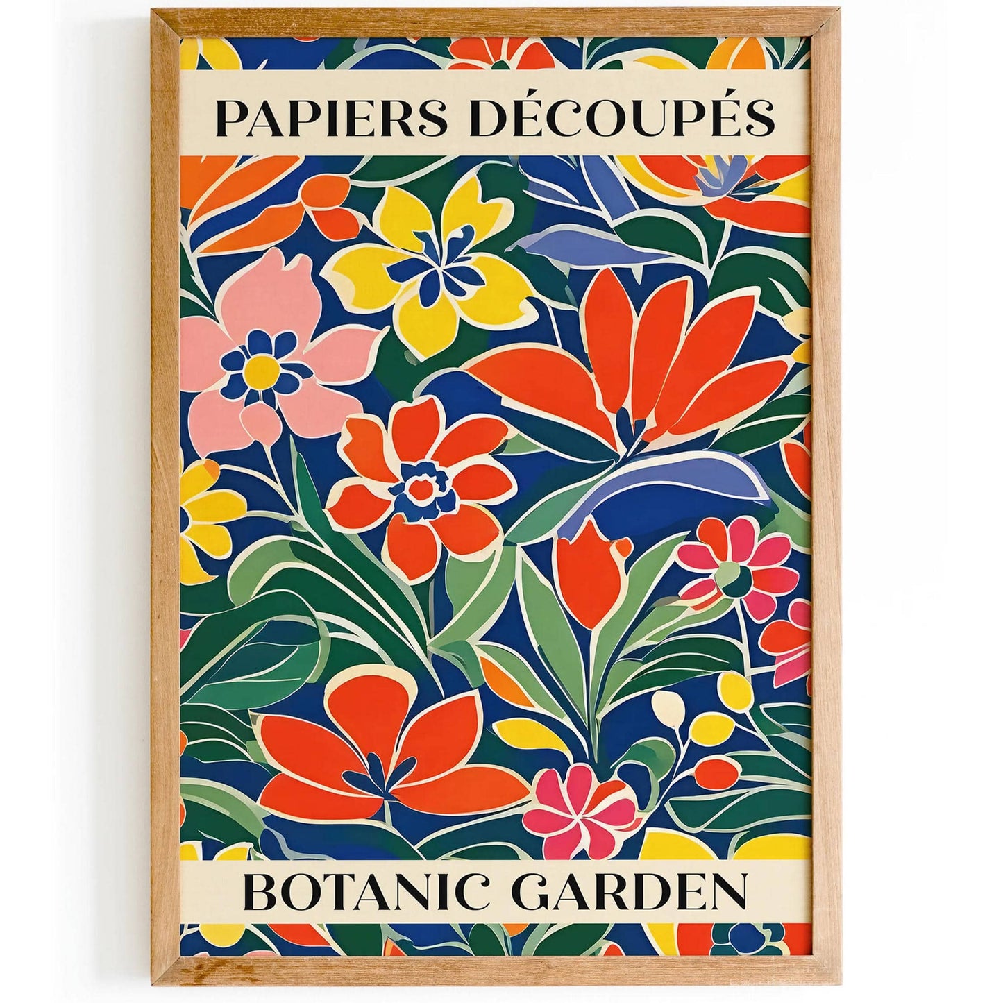 Botanical Garden Colorful Poster 2025 - HypeSheriff