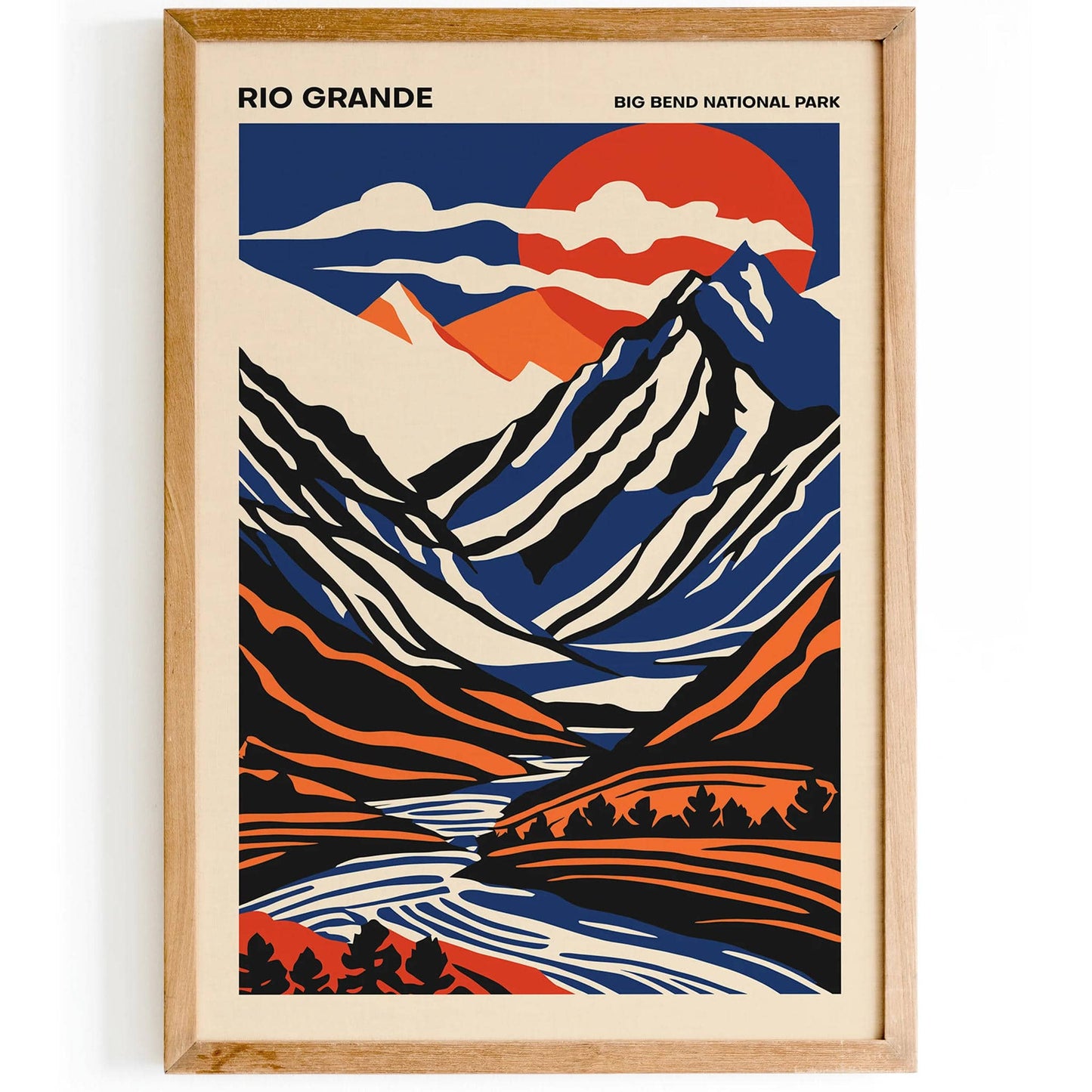 Rio Grande Big Bend National Park Poster - HypeSheriff
