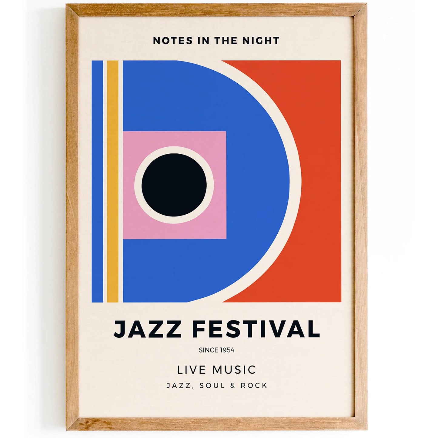 Jazz Festival Modern Music Poster 2025 - HypeSheriff