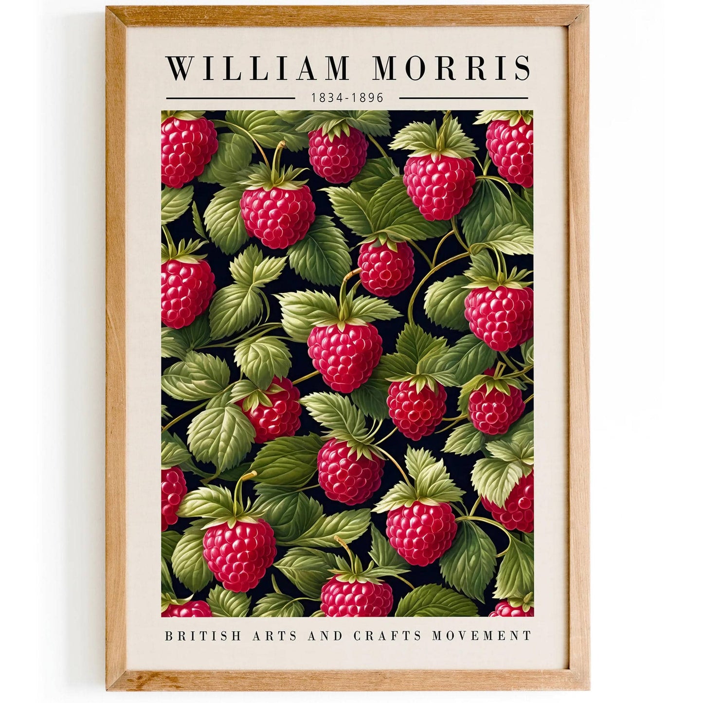 Kitchen Art Print Raspberry Poster - HypeSheriff