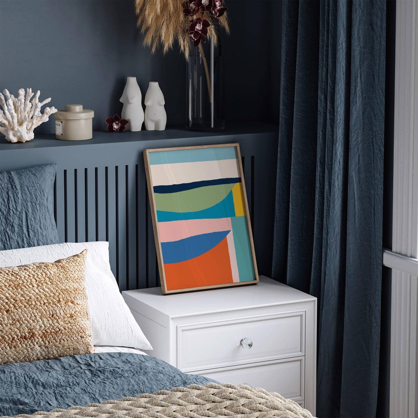 Colorful Abstract Modern Wall Art Print