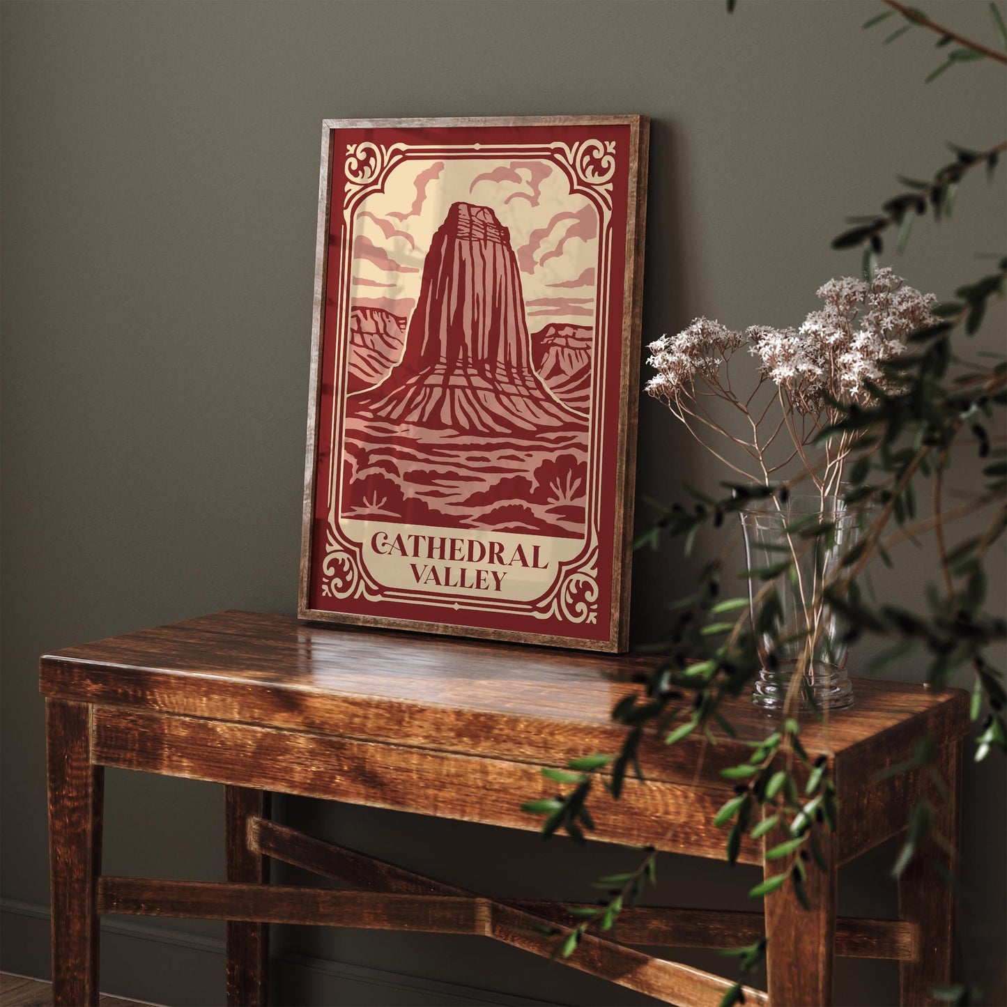 Cathedral Valley, Capitol Reef National Park, Utah Poster