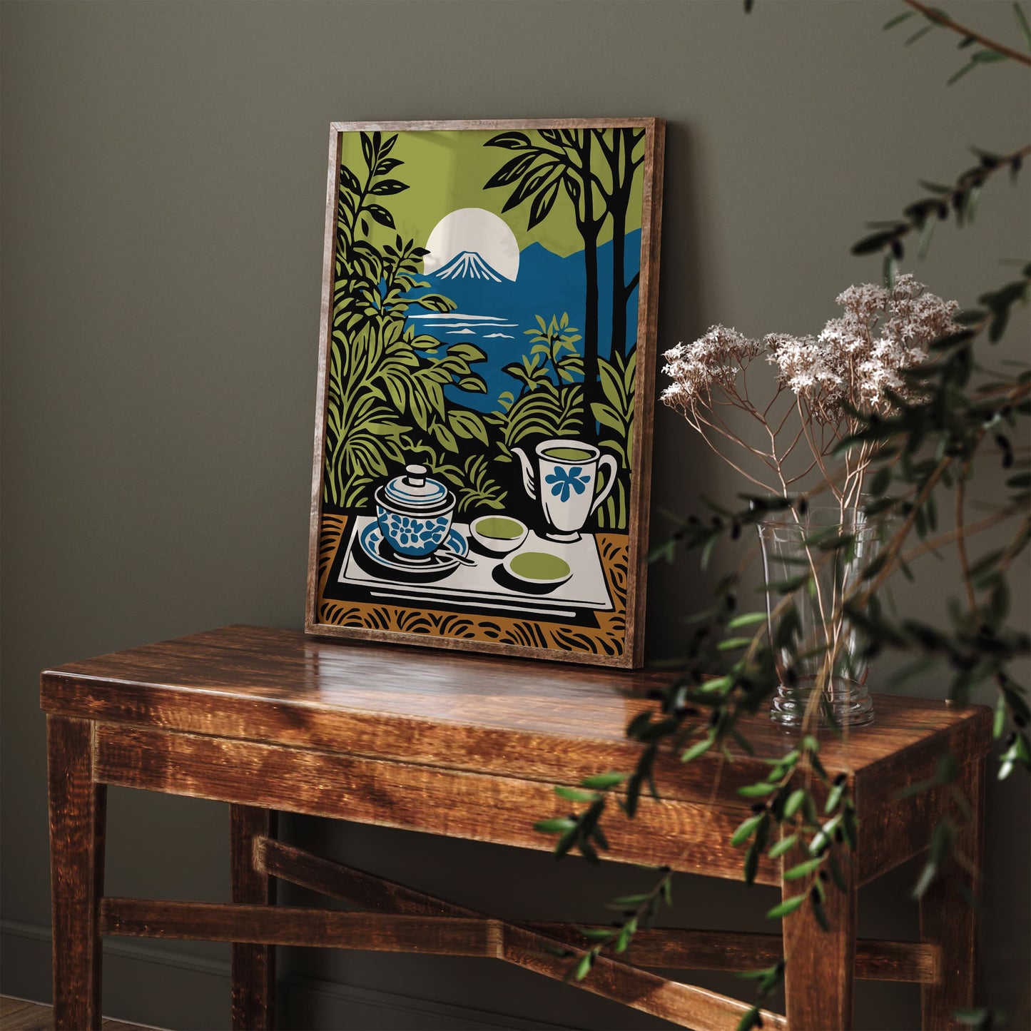 Matcha Time Japanese Tea Art Print