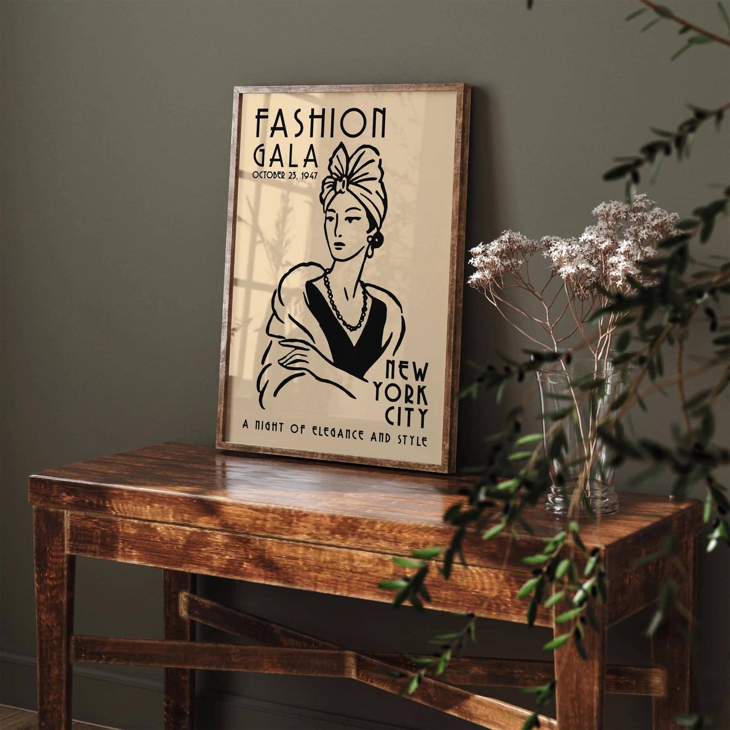 Fashion Gala New York City Poster