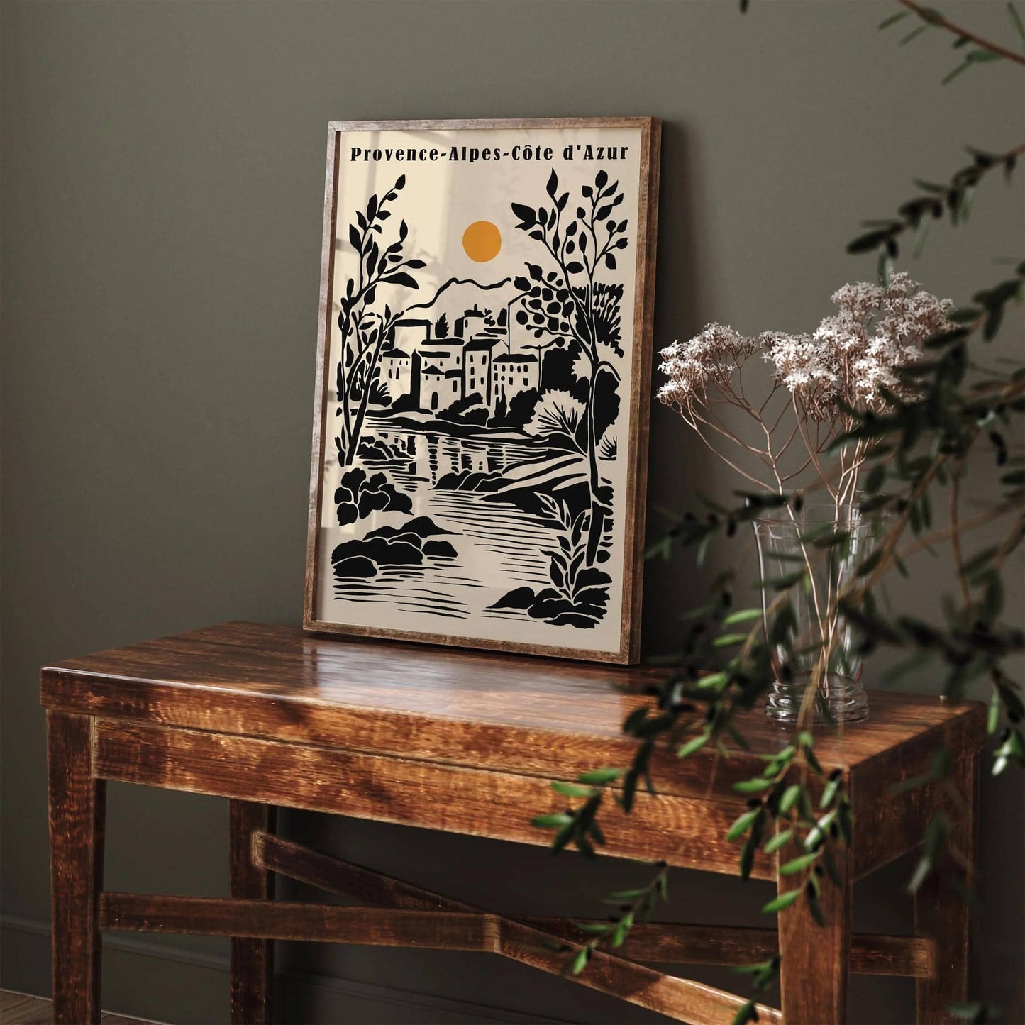 Provence Alpes Cote d Azur Poster