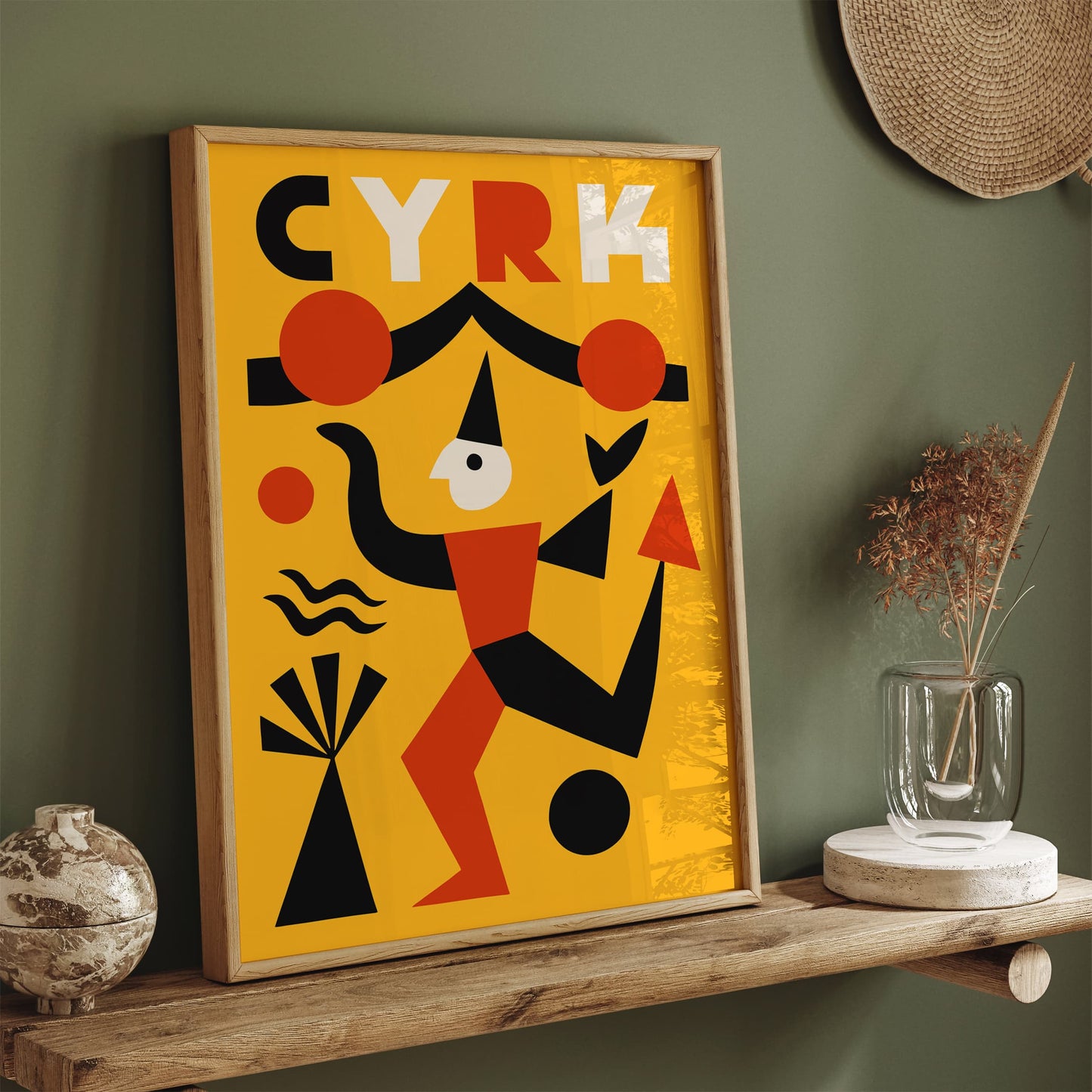 Cyrk Circus Festival Yellow Poster